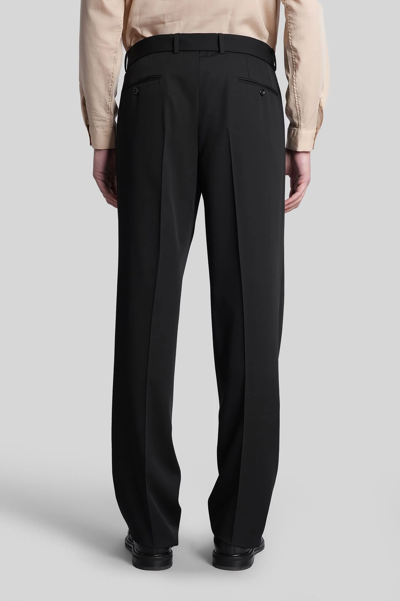Pants in black wool - Image 3