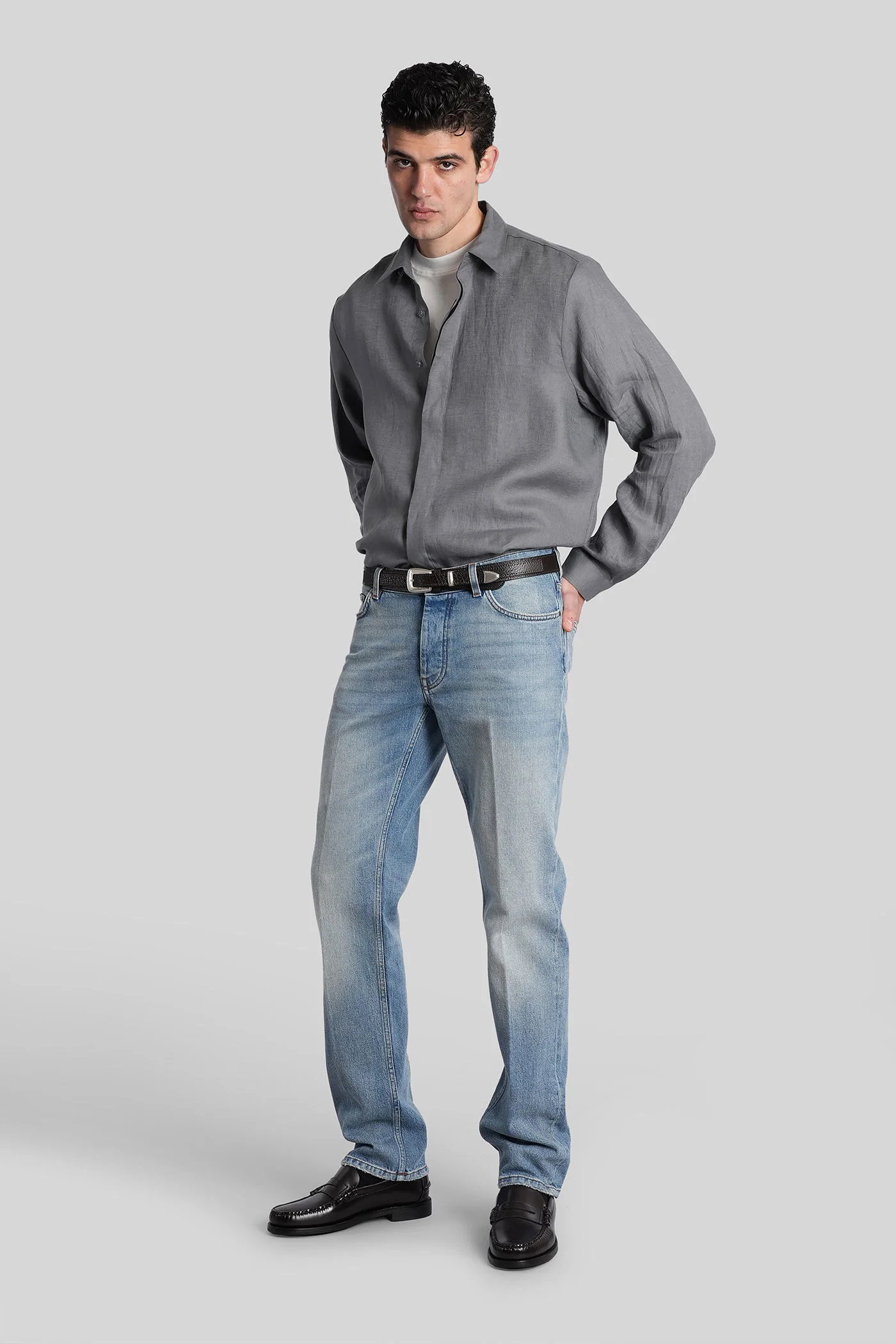 T-Shirt in white cotton - Image 2