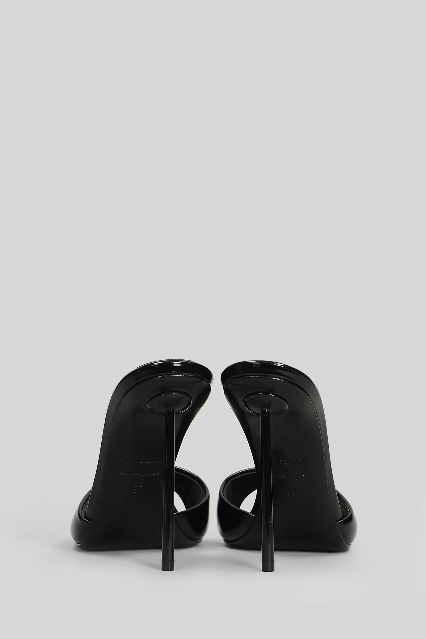 Bella Slipper-Mule in black patent leather - Image 4