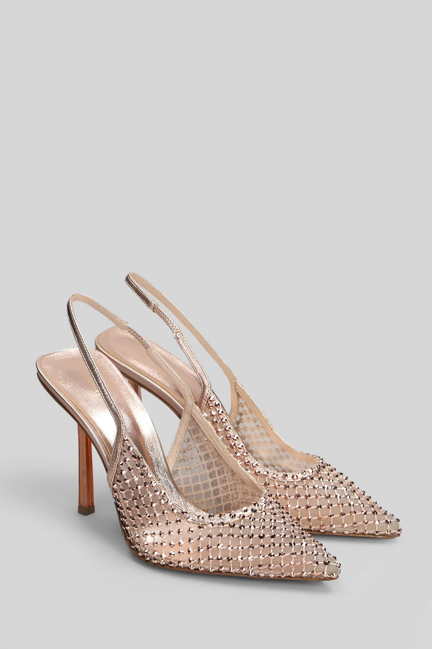 Gilda Pumps in copper leather - Image 2