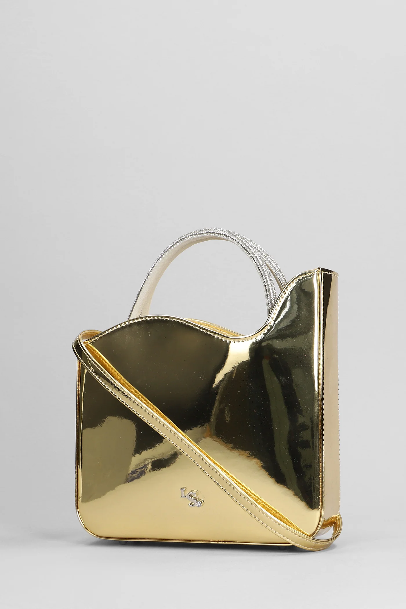 Ivy Shoulder bag in gold leather - Image 2