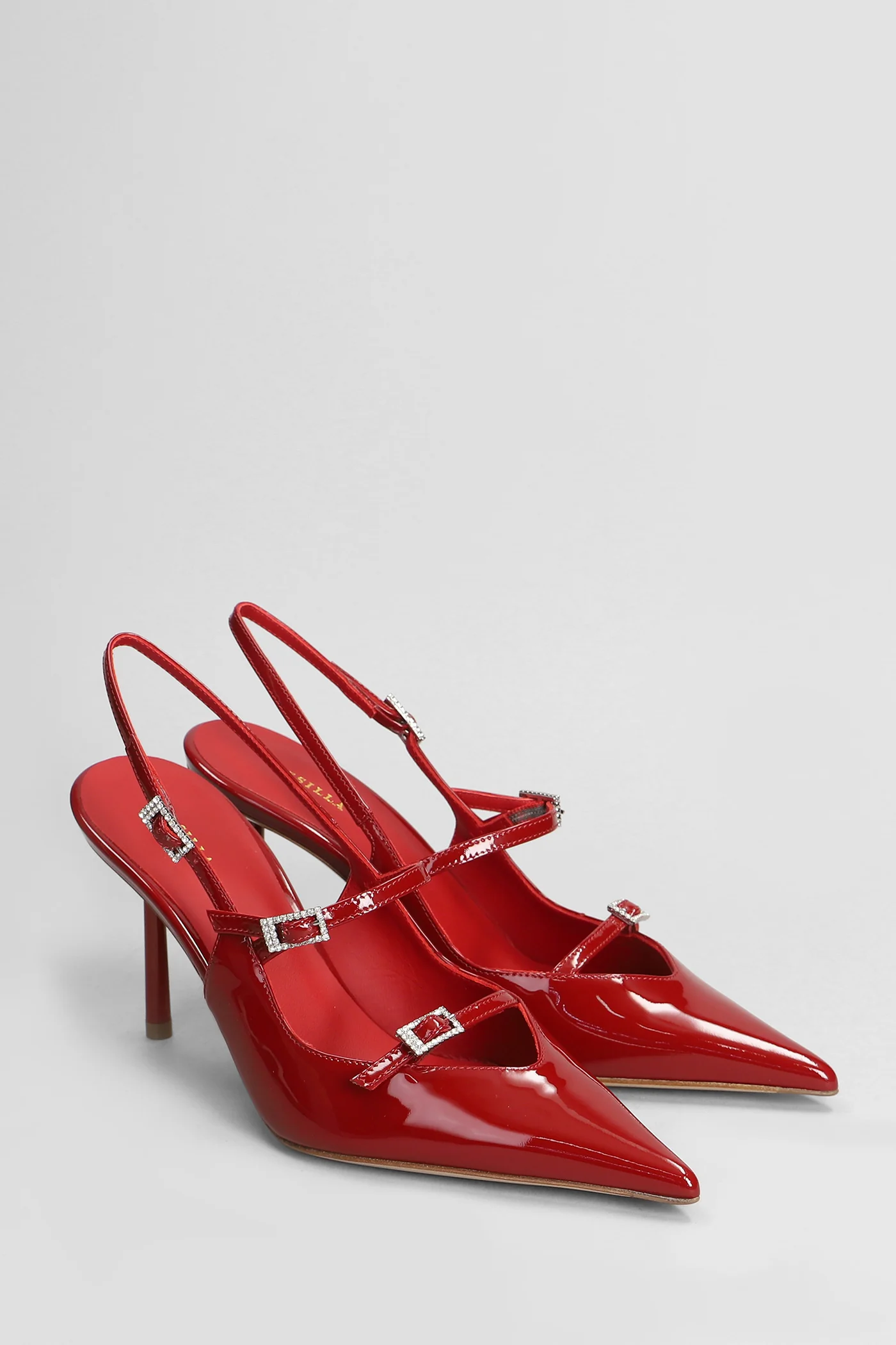Morgana Pumps in red patent leather - Image 2