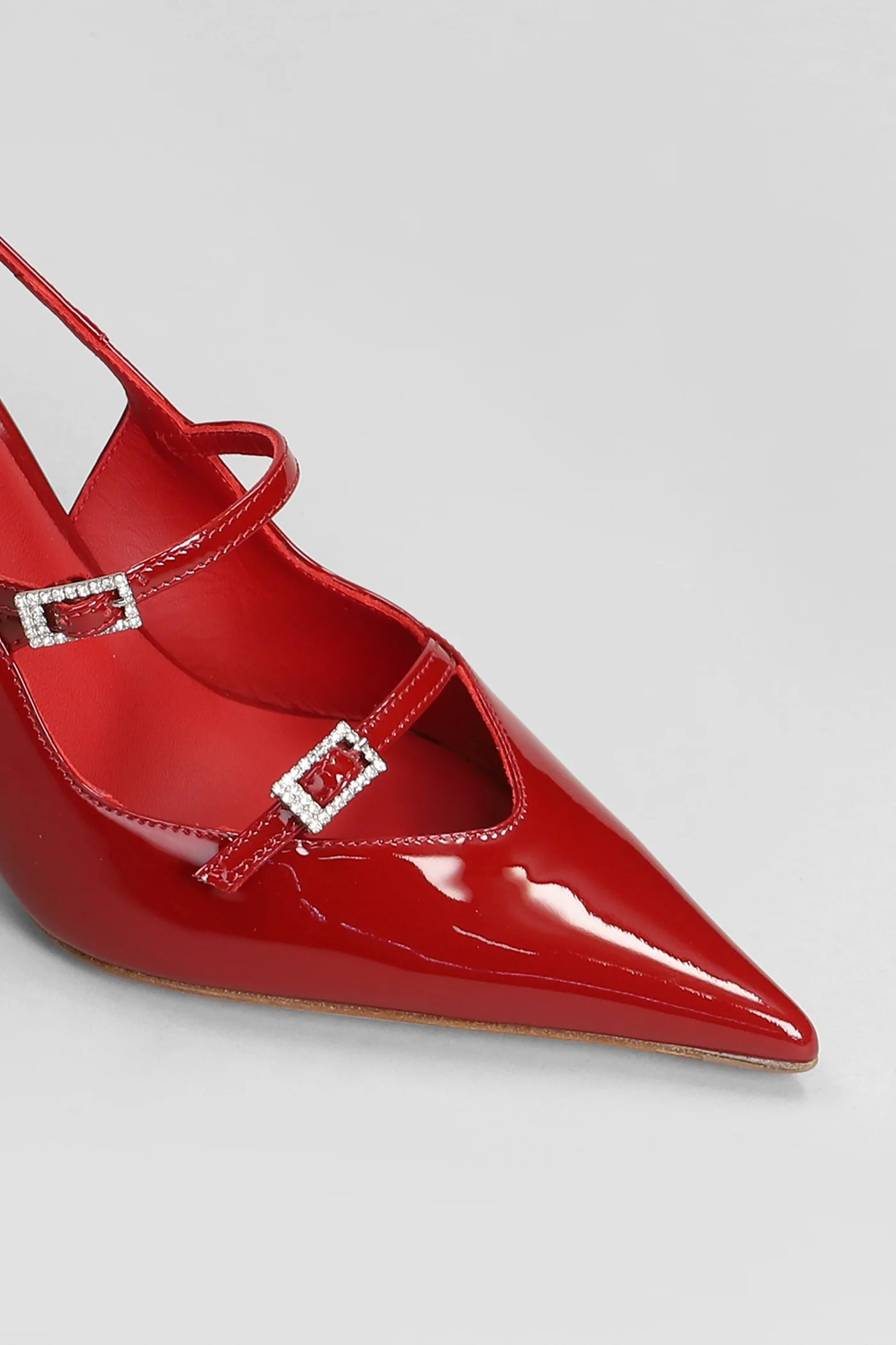 Morgana Pumps in red patent leather - Image 5