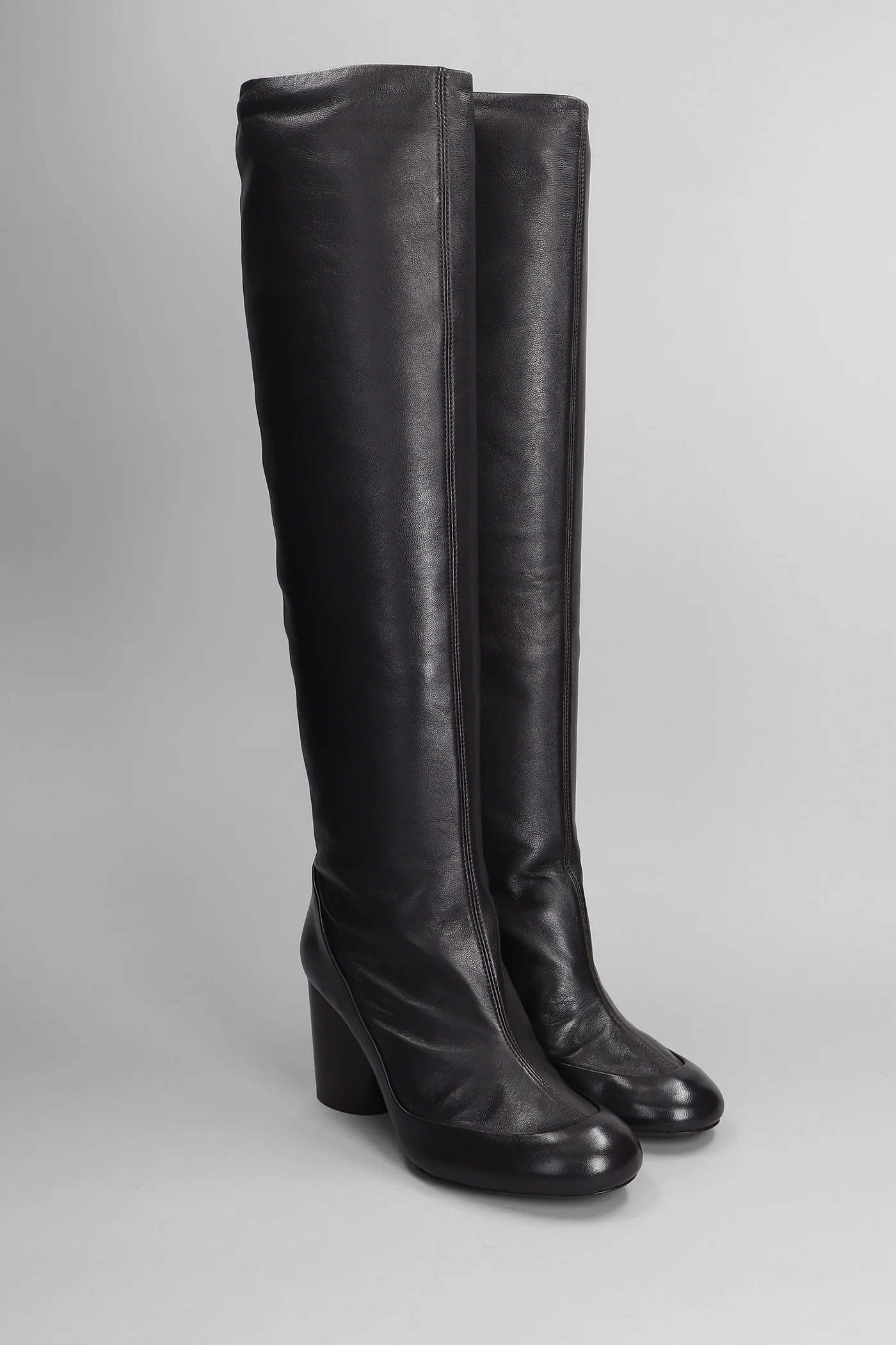 Boots in brown leather - Image 12