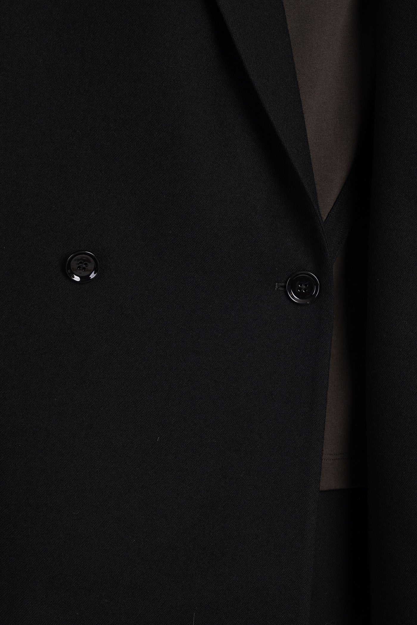Coat in black wool - Image 5