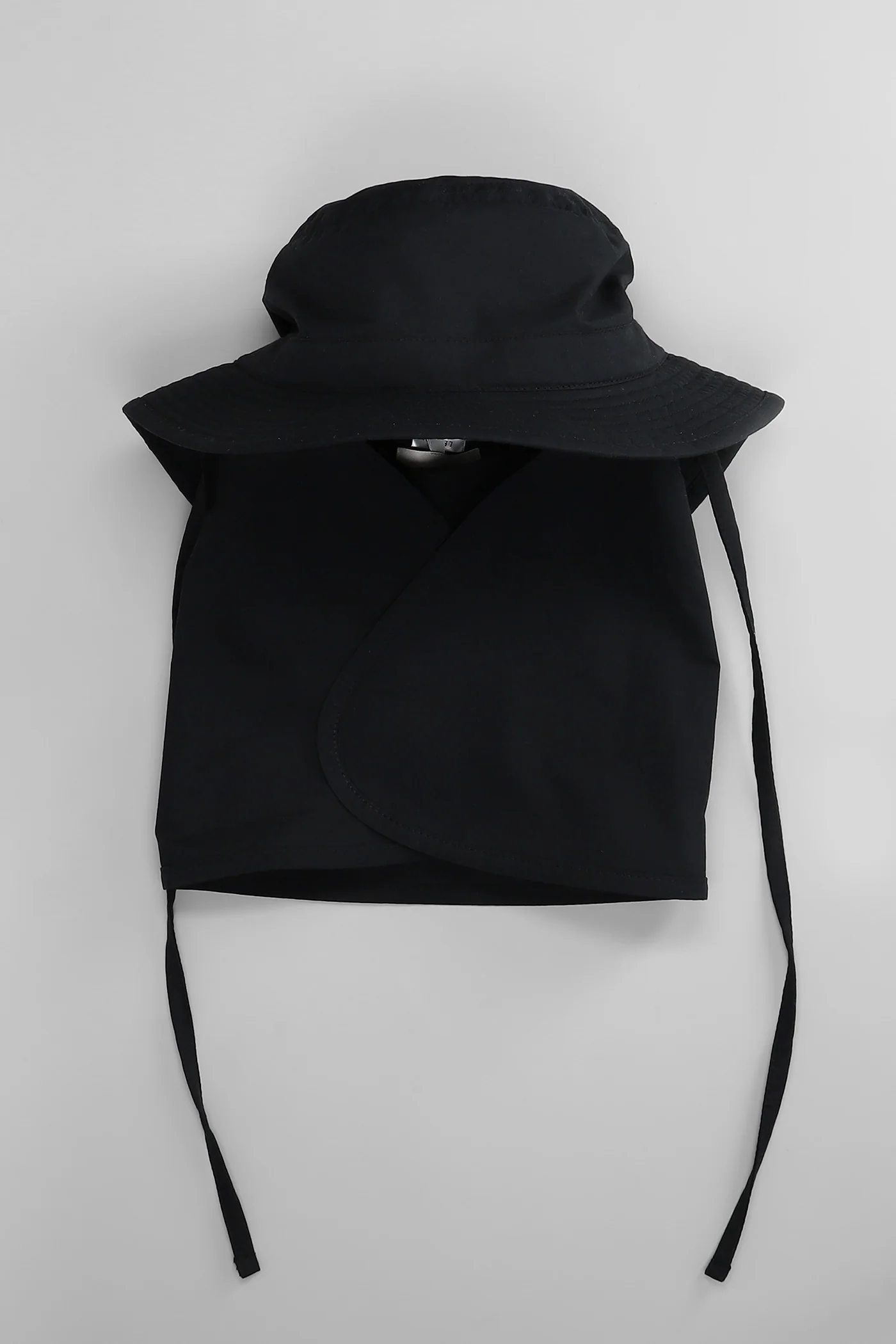 Hats in black cotton - Image 14