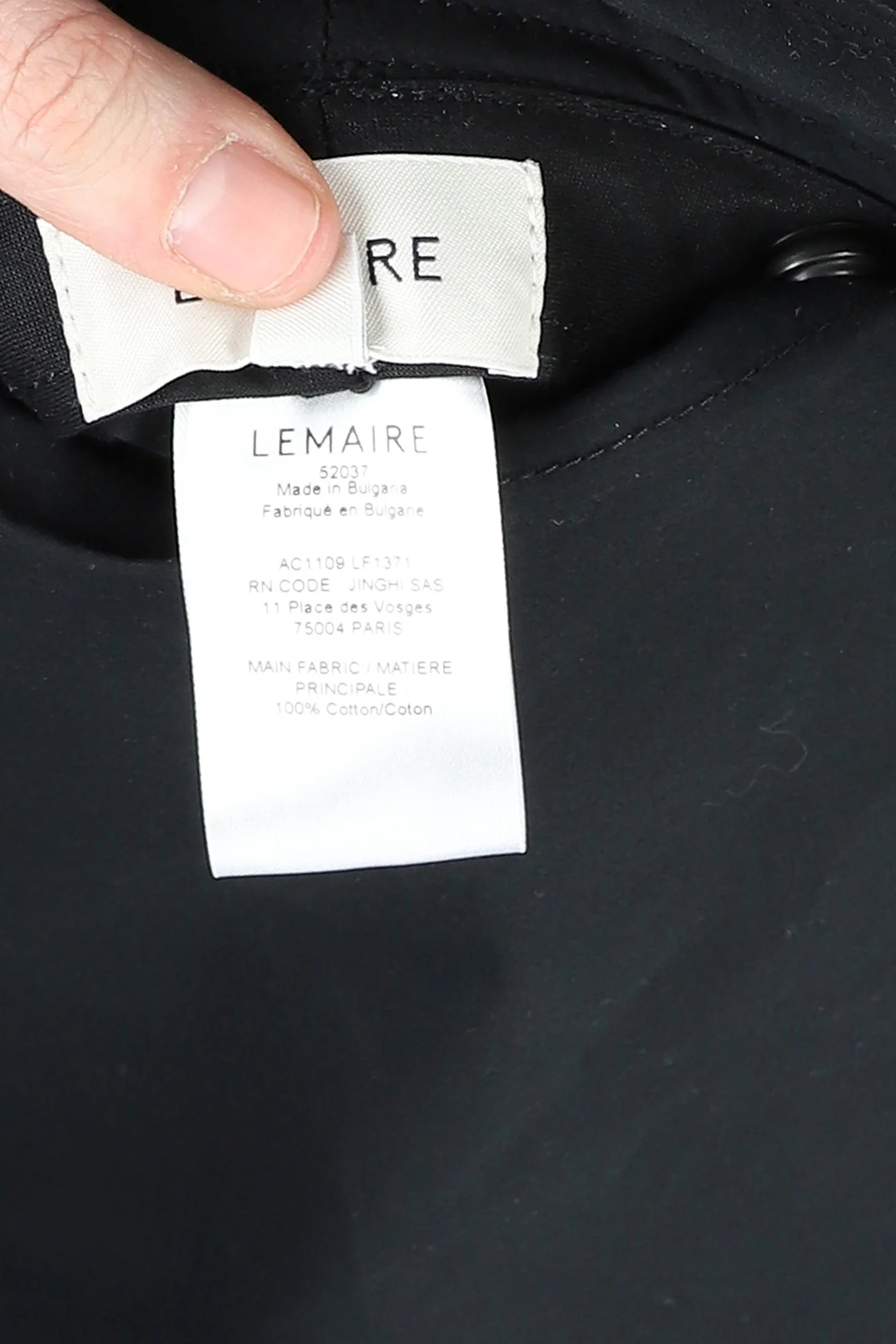 Hats in black cotton - Image 21