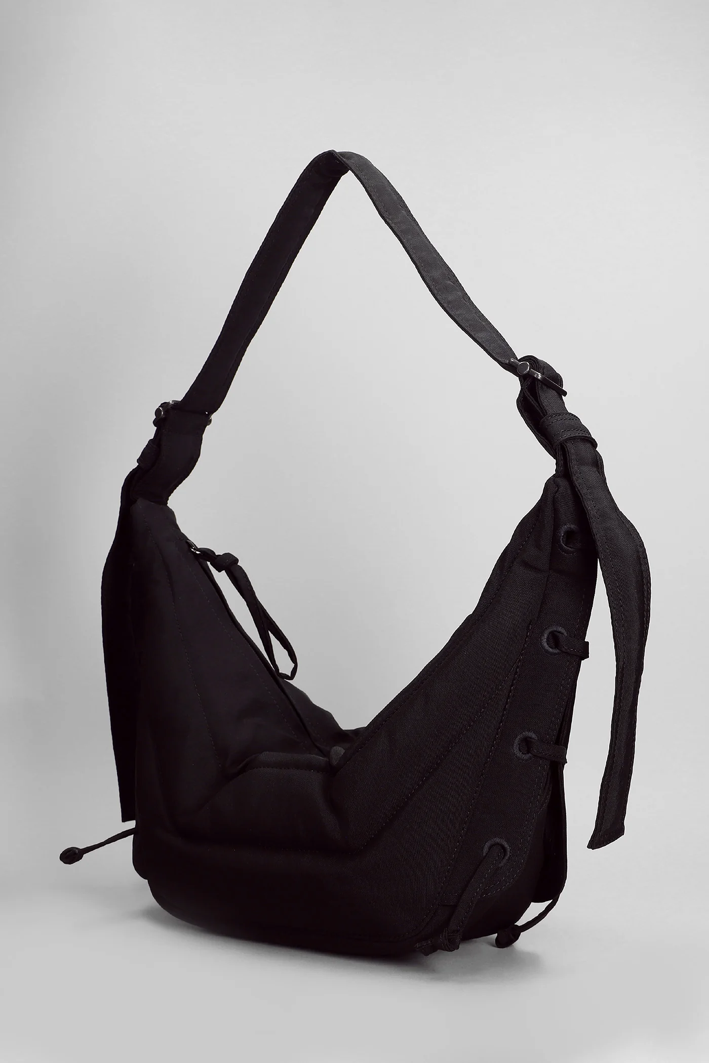 Medium soft game Shoulder bag in brown polyamide - Image 2