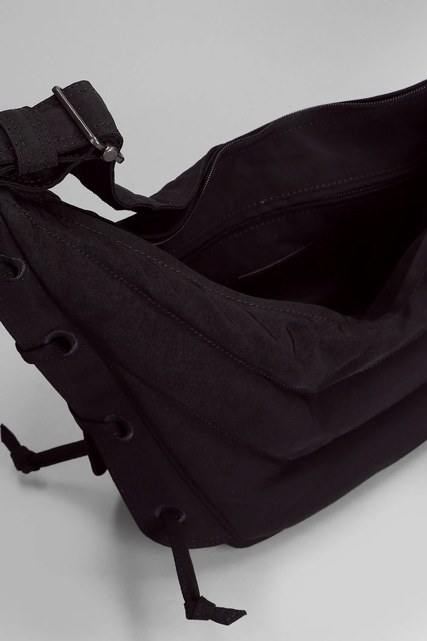 Medium soft game Shoulder bag in brown polyamide - Image 4