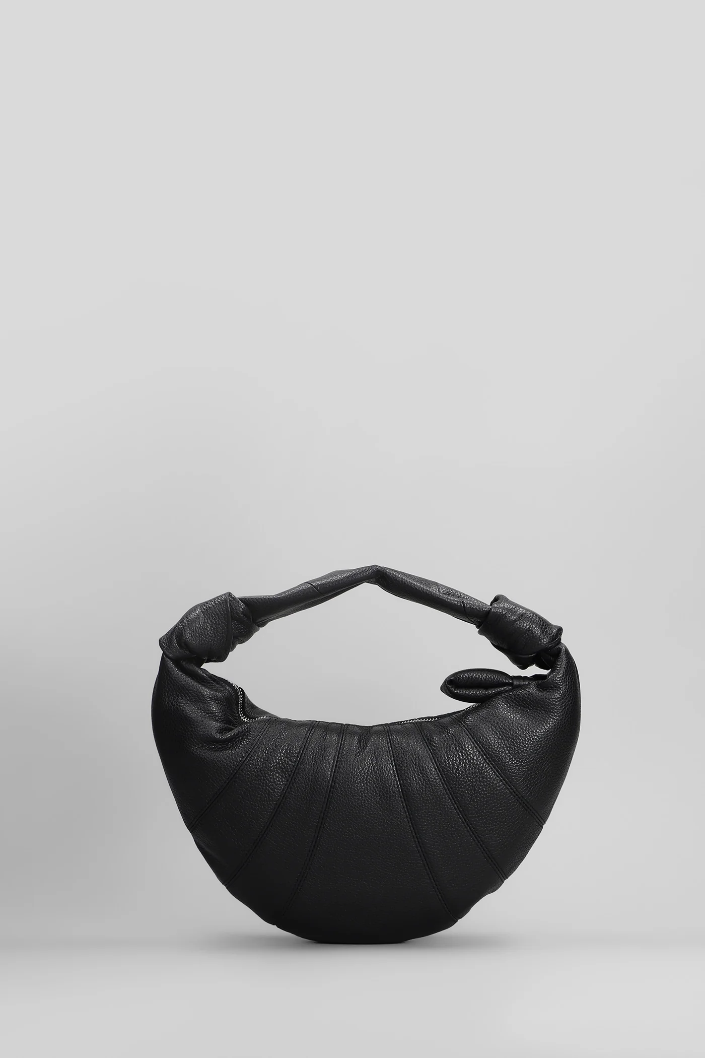 Mini fortune bag Shoulder bag in black leather - Image 3