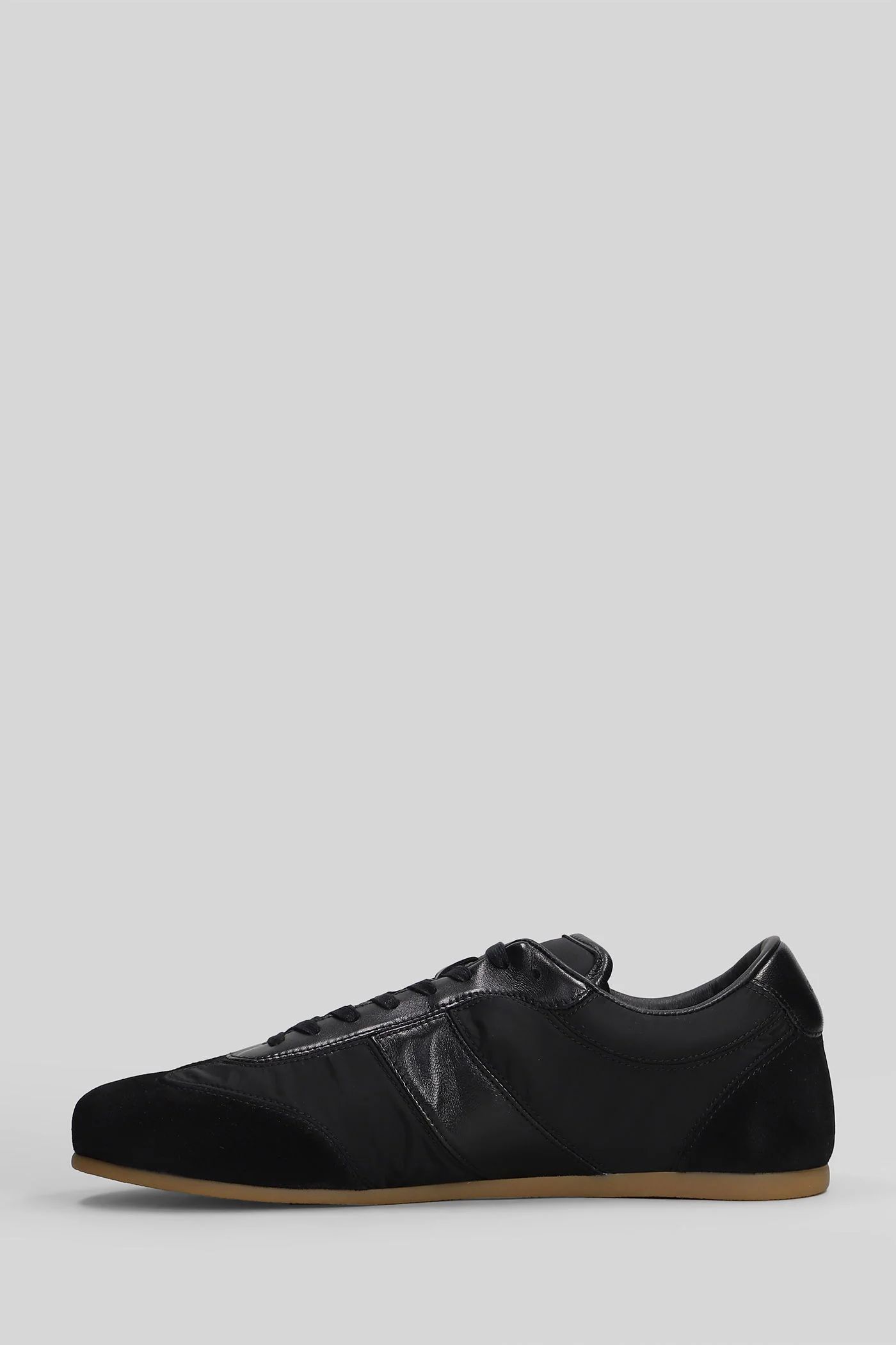 Sofr runner Sneakers in black nylon and leather - Image 3