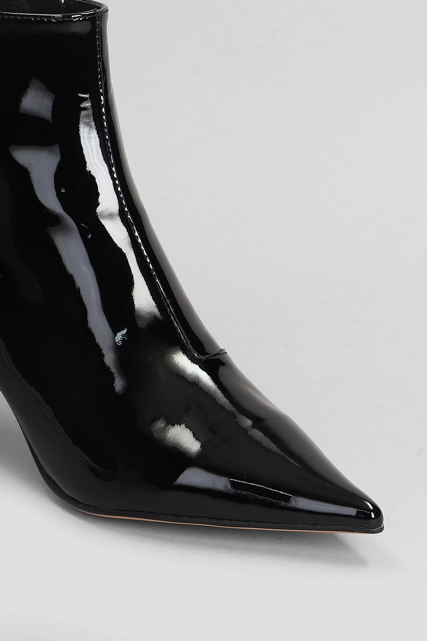 Jazmine High heels Ankle boots in black patent leather - Image 5