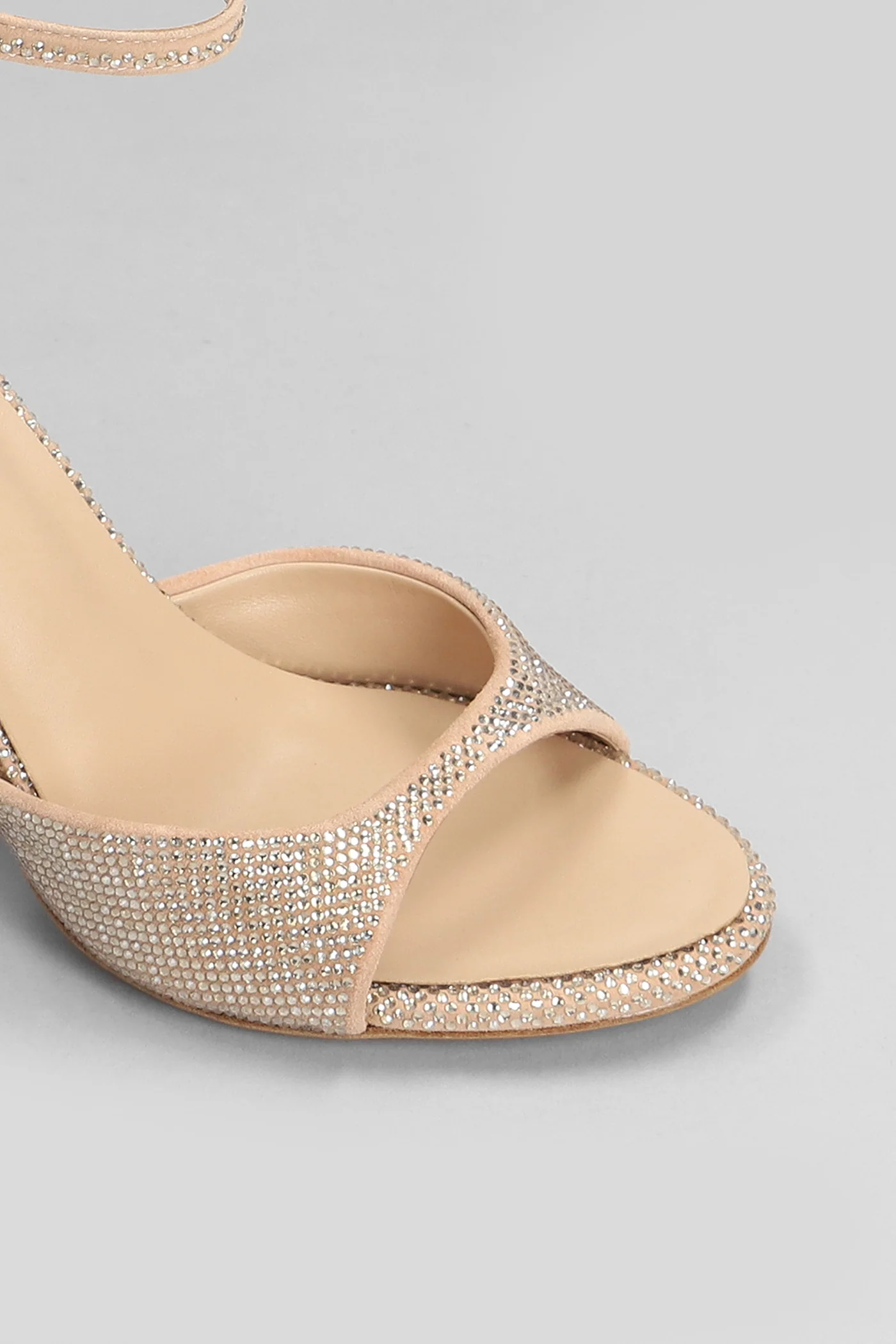 Kumala 95 Sandals in powder suede - Image 5