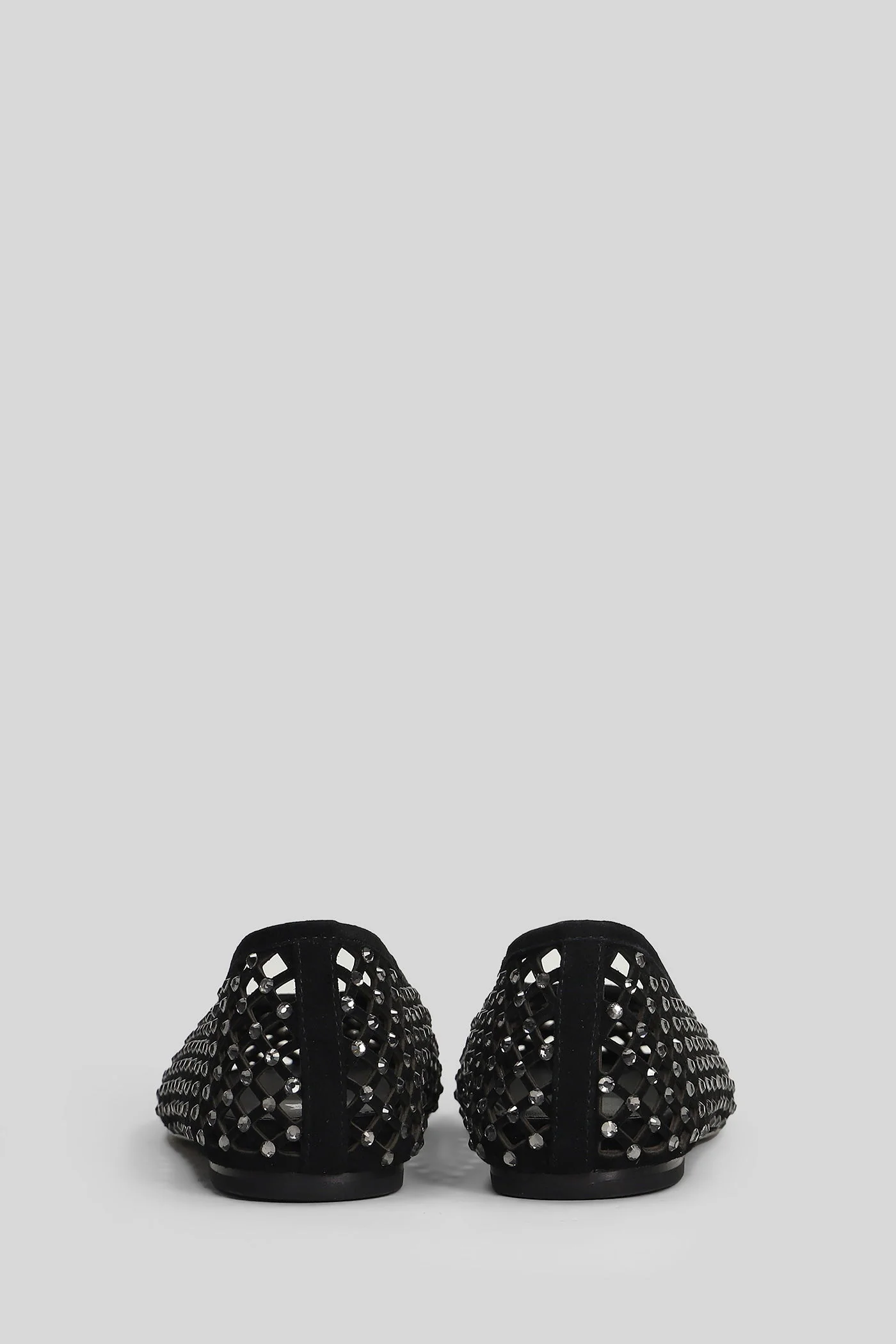 Leonor Ballerina Ballet flats in black suede - Image 4