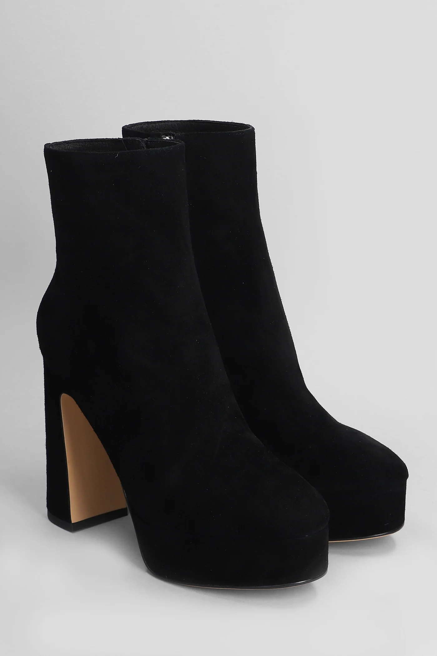 Leste High heels Ankle boots in black suede - Image 2