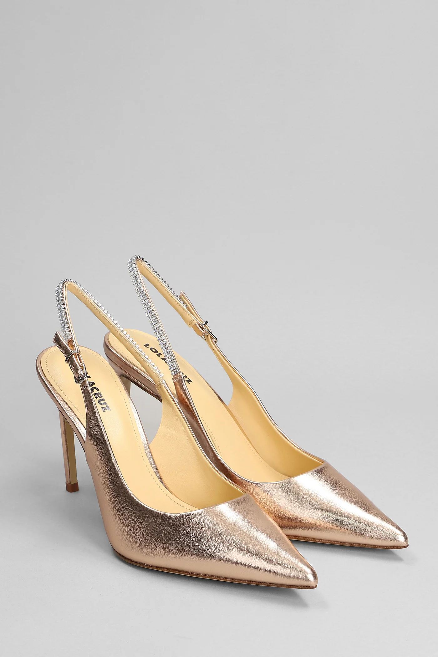 Pumps in copper leather - Image 2