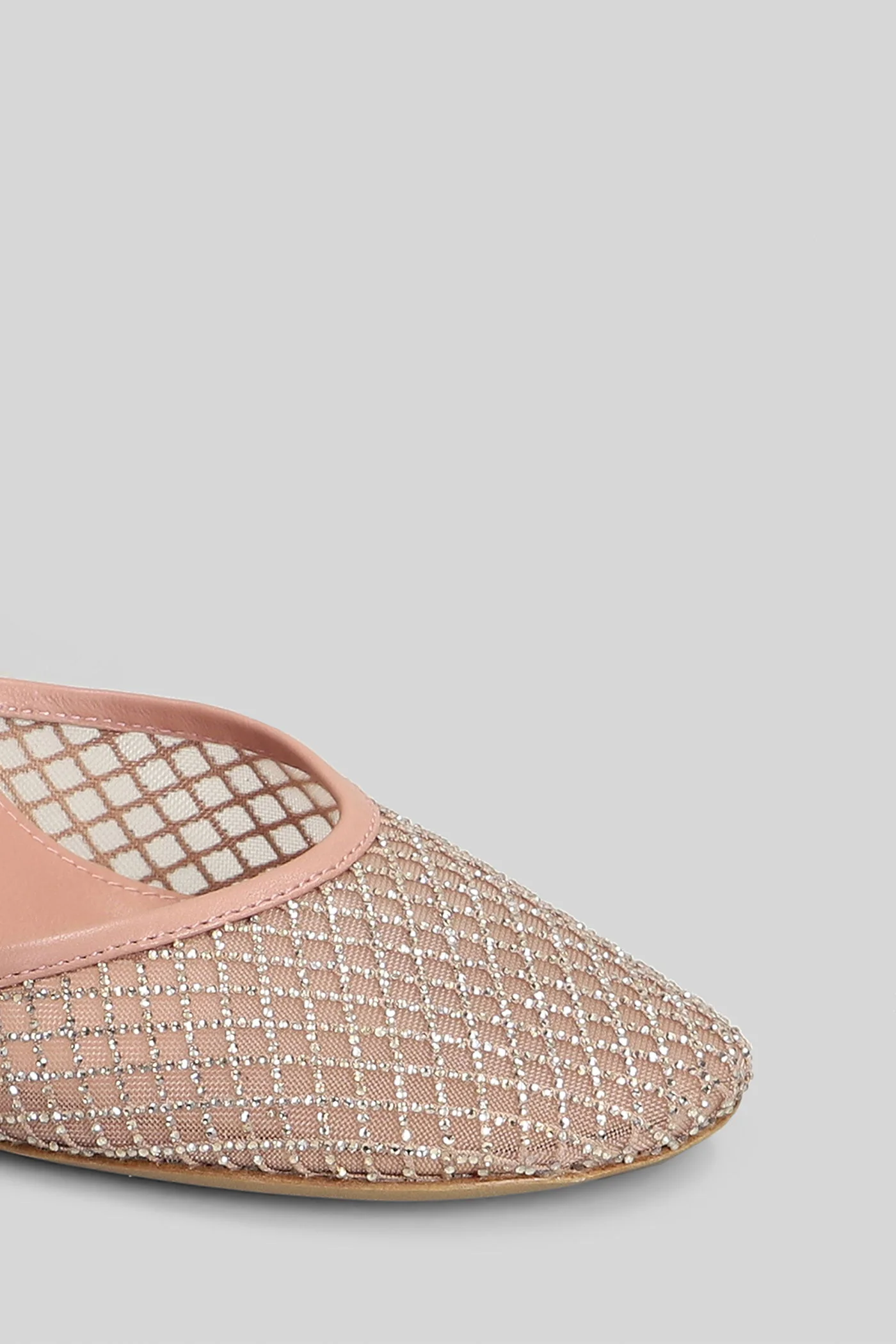 Ruby Pump 85 Pumps in powder leather and fabric - Image 5