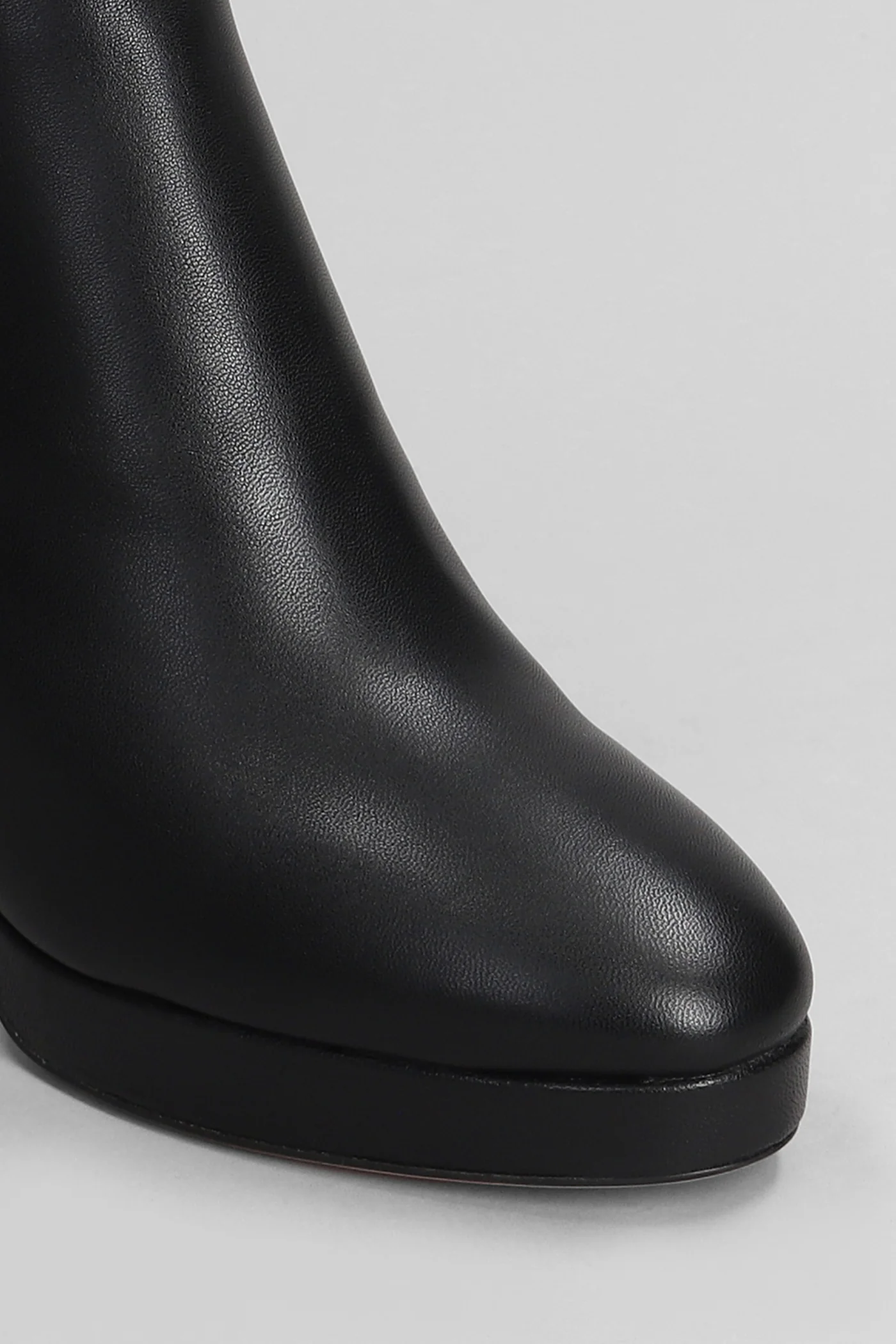 Tess Ankle Boots High heels Ankle boots in black leather - Image 5
