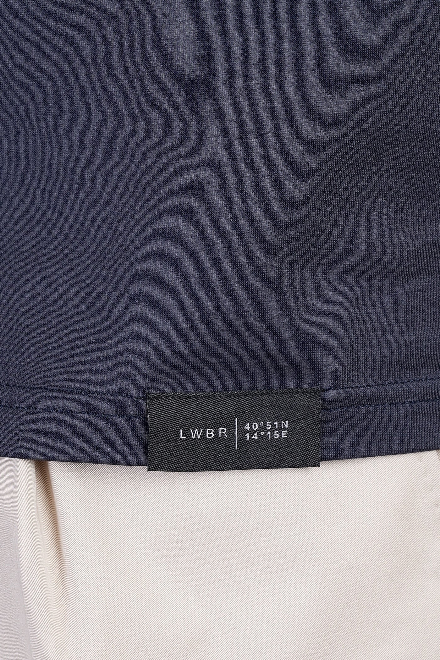 B134 basic T-Shirt in blue cotton - Image 5