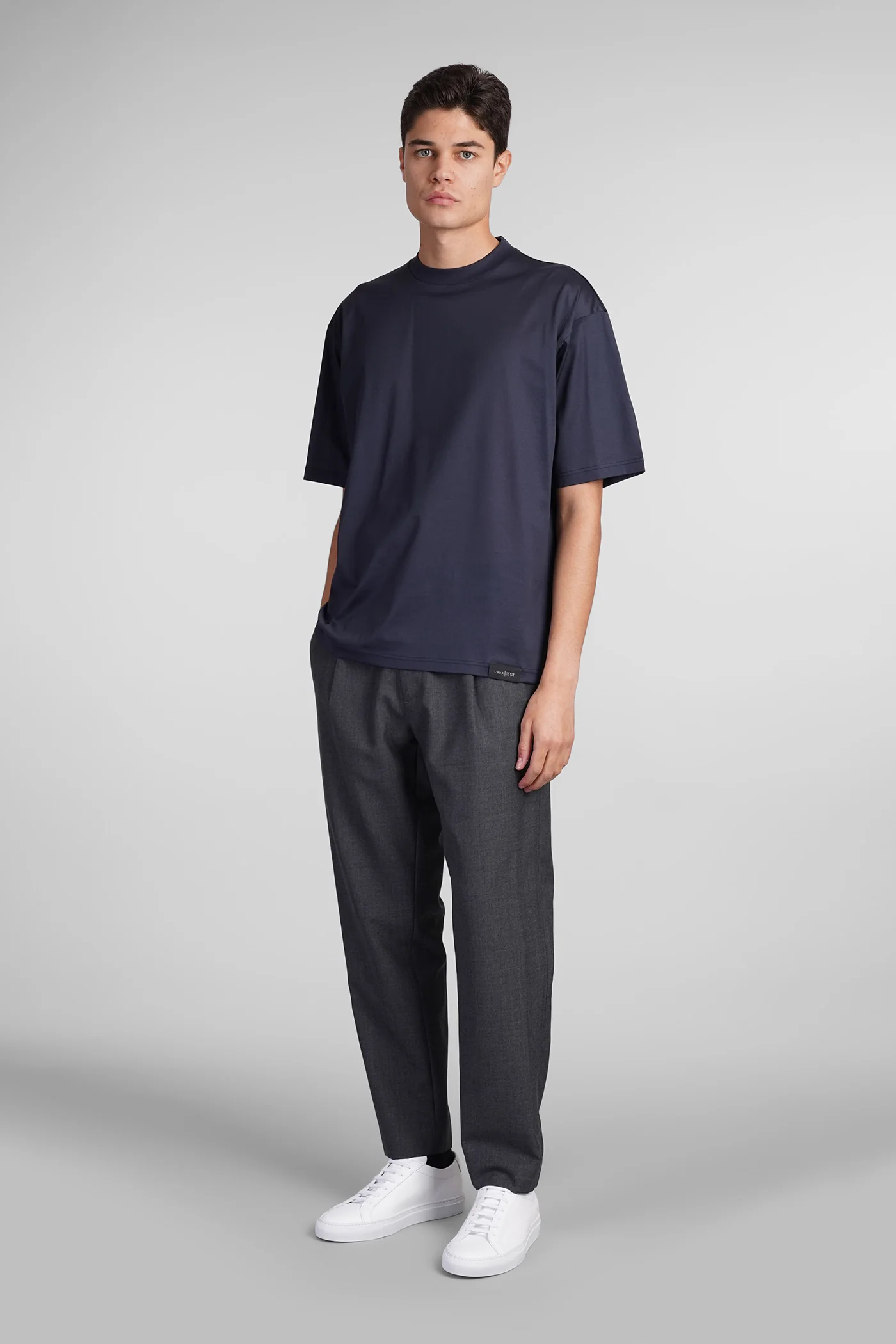 B193 T-Shirt in blue cotton - Image 2