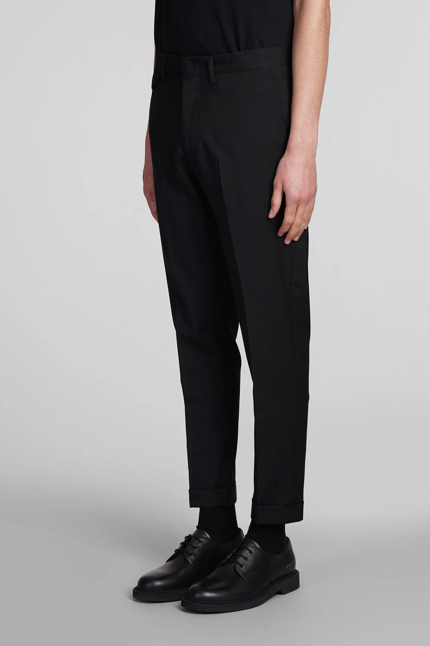 Cooper t1.7 tropical Pants in black wool - Image 4