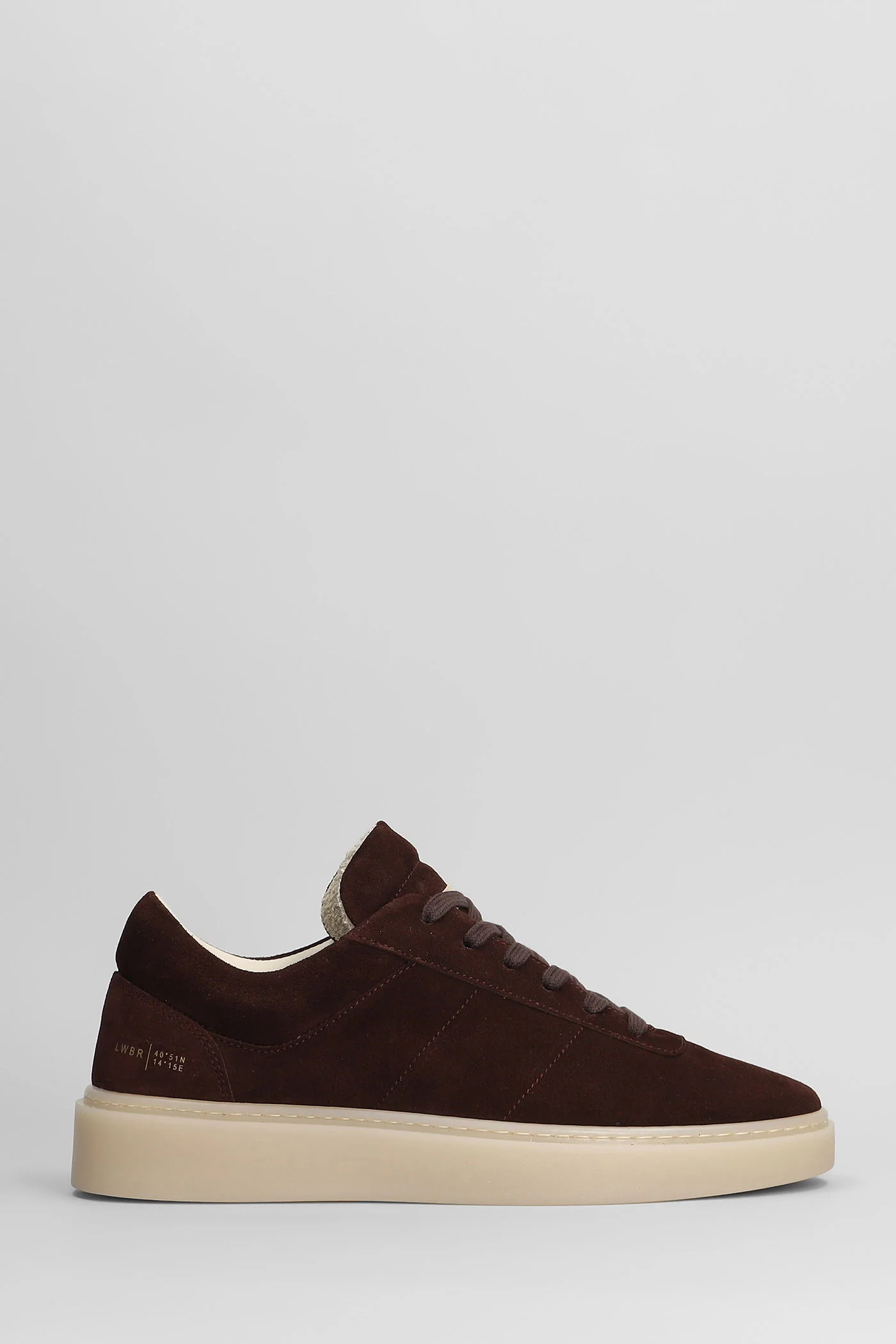 Fly Sneakers in bordeaux suede