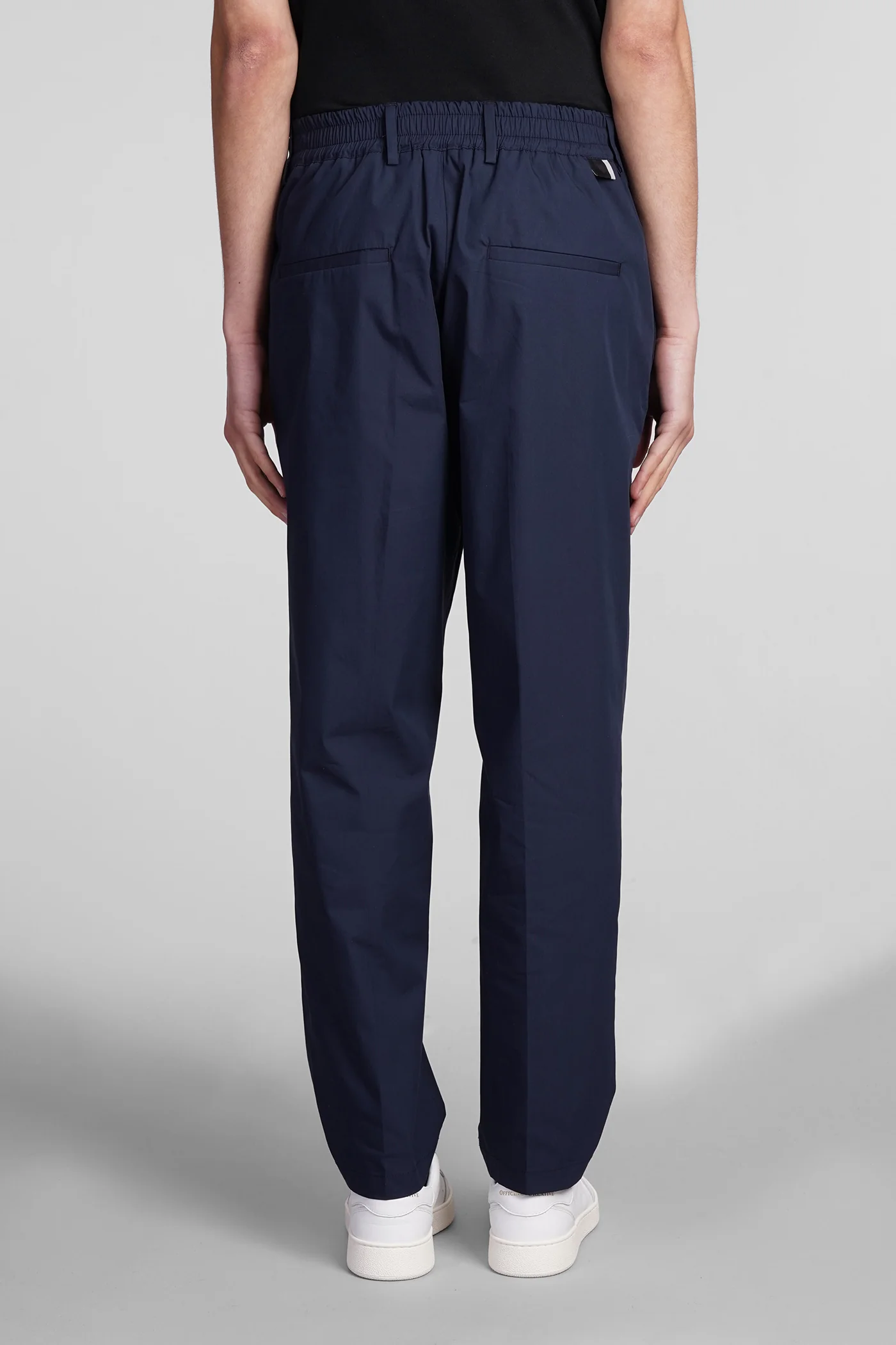 George Pants in blue cotton - Image 3