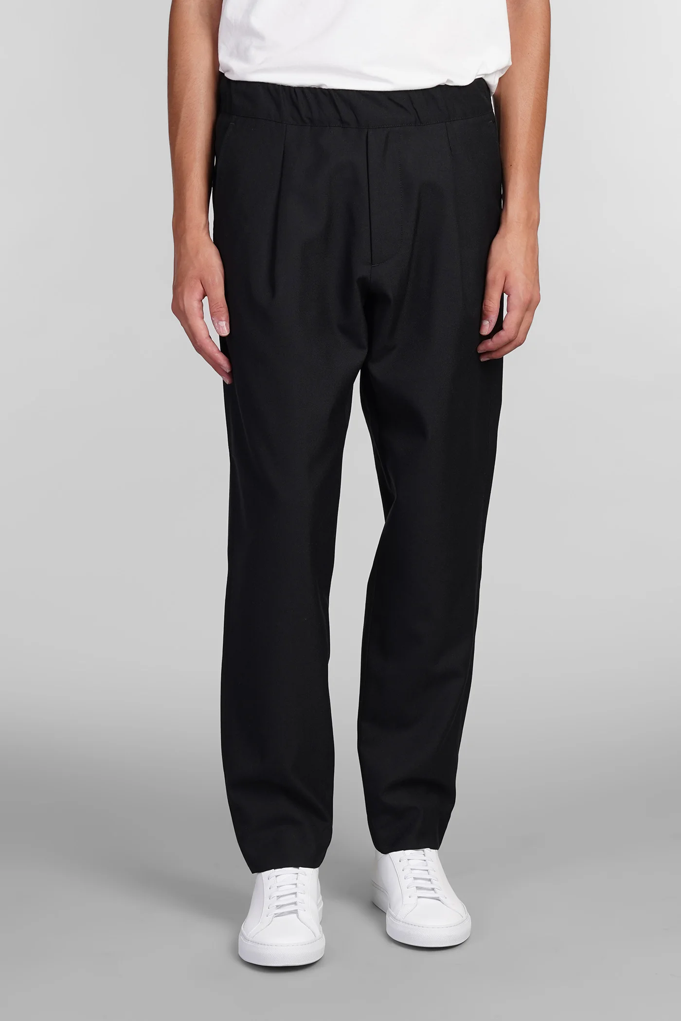 New tokyo Pants in black wool