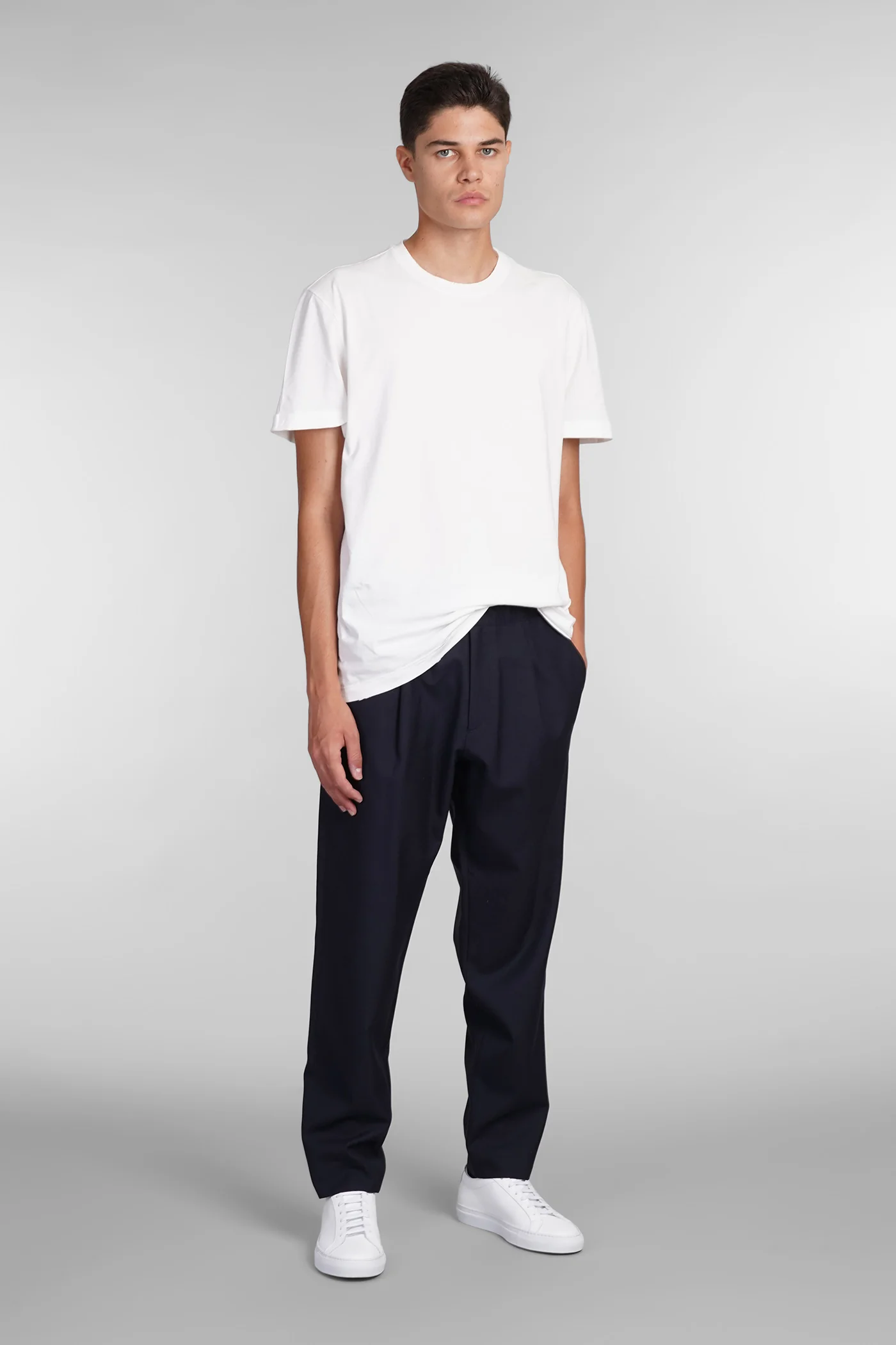 New tokyo Pants in blue wool - Image 2