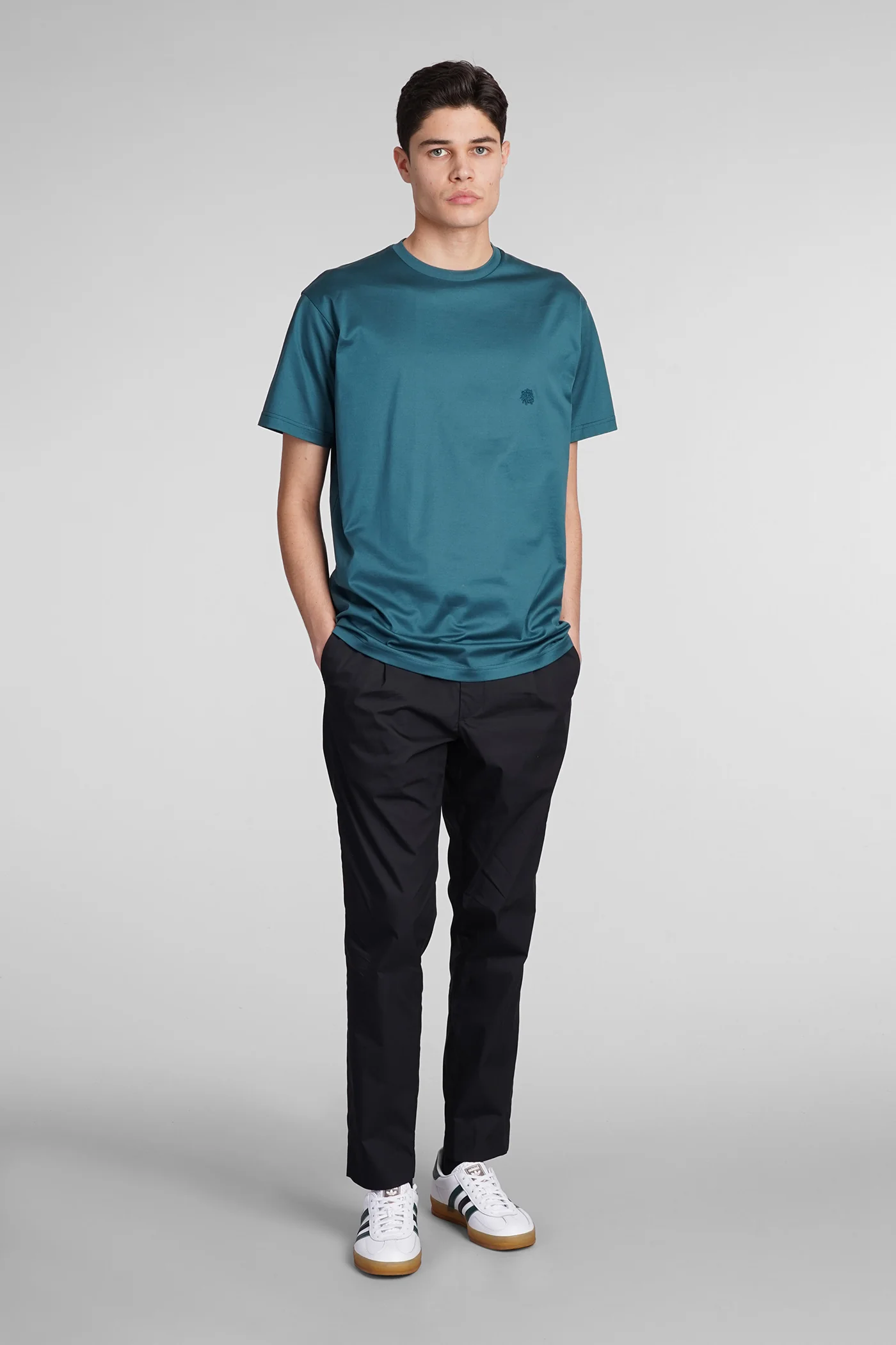 Patrick Pants in black cotton - Image 2