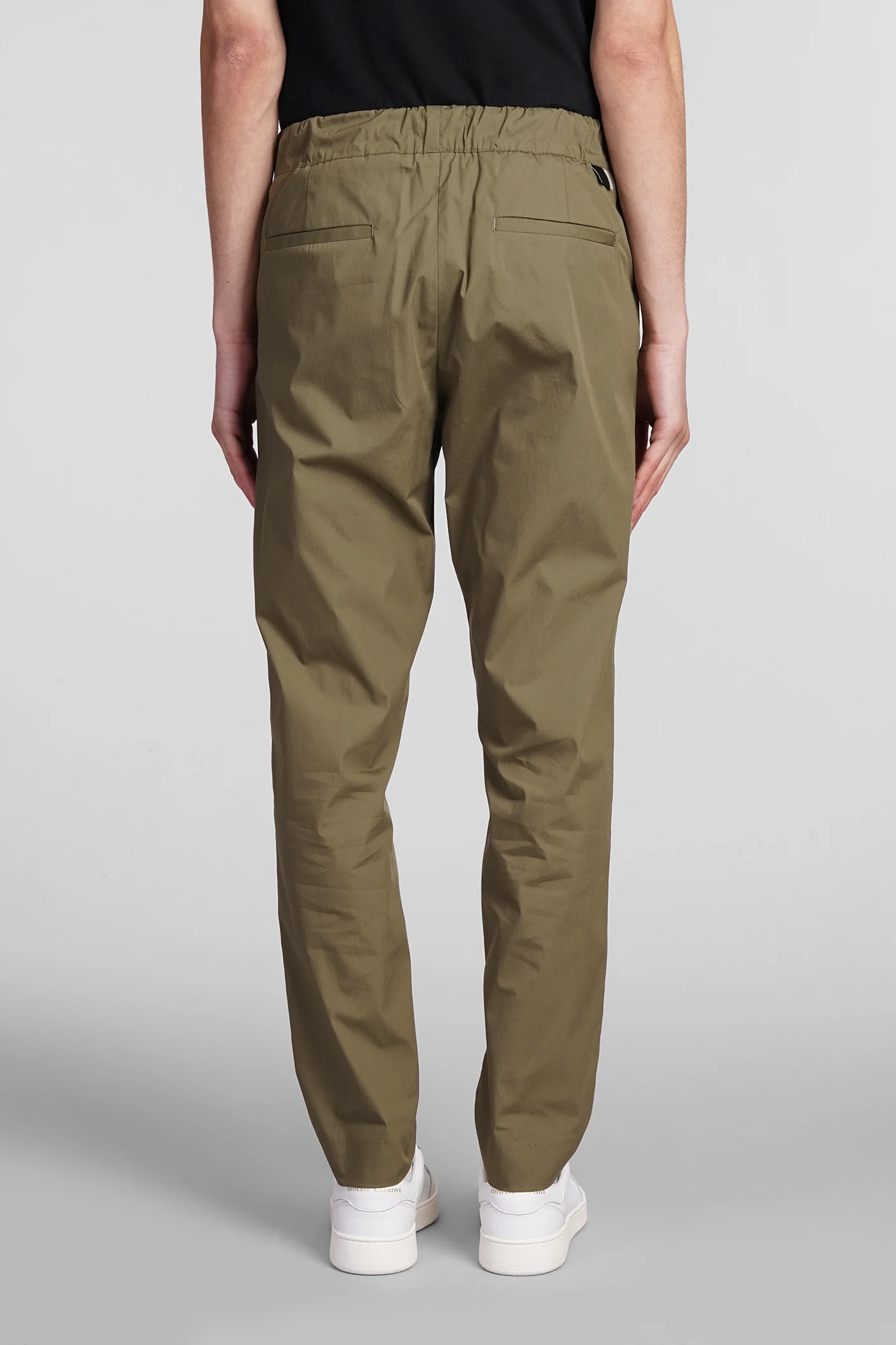 Patrick Pants in green cotton - Image 3