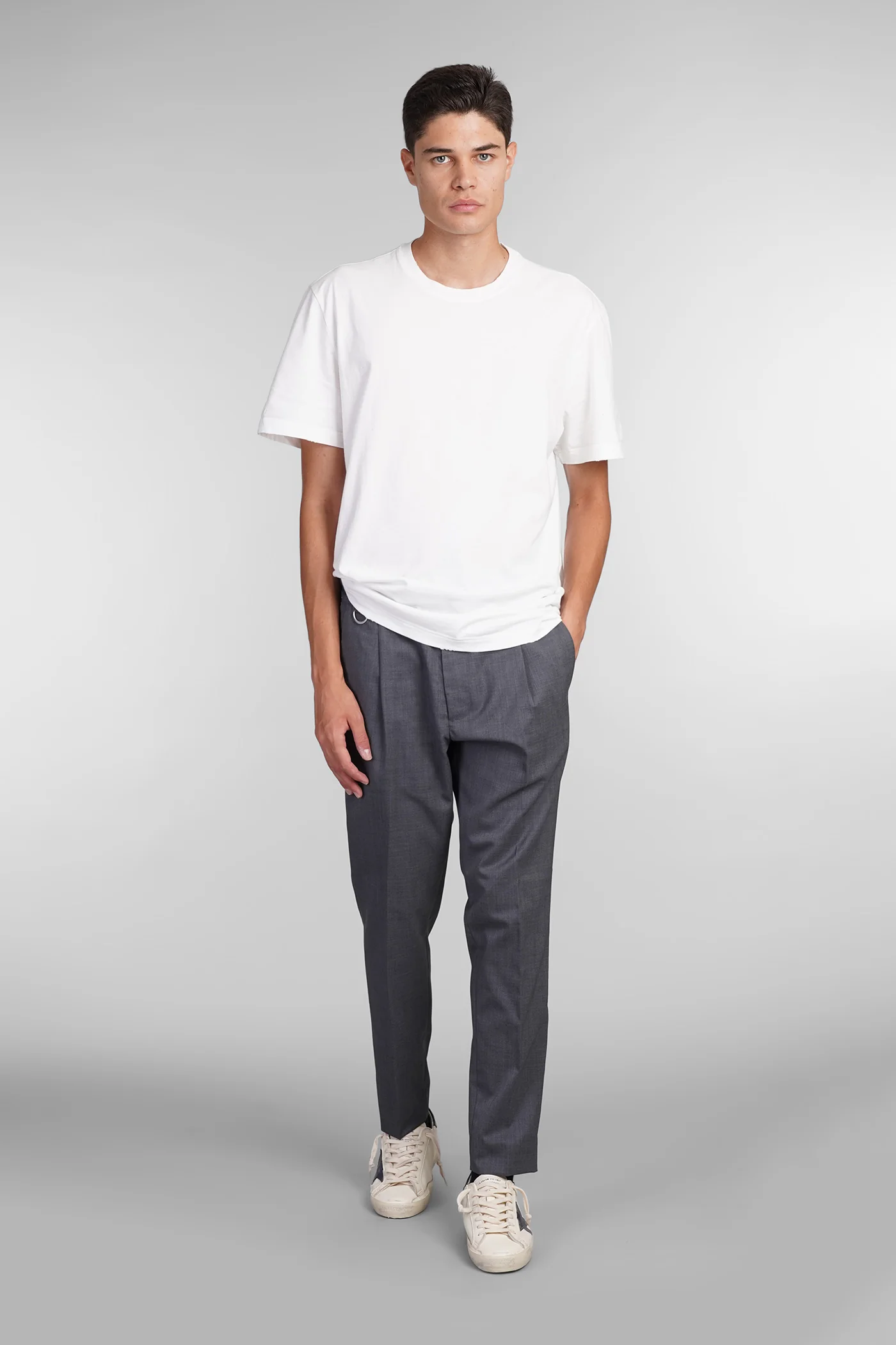 Patrick Pants in grey wool - Image 2