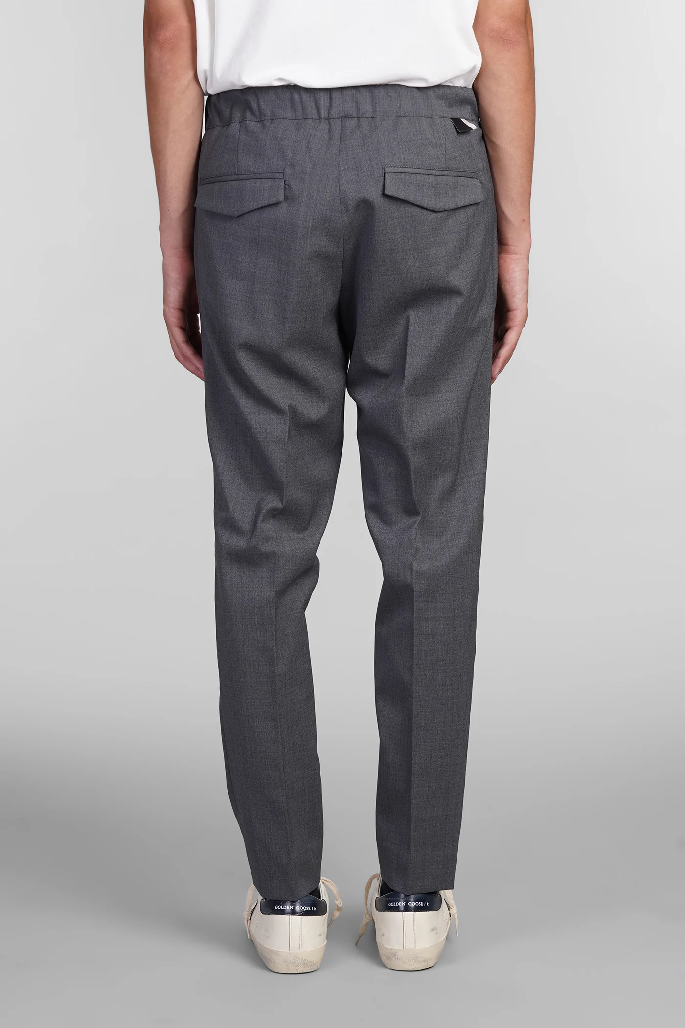 Patrick Pants in grey wool - Image 3
