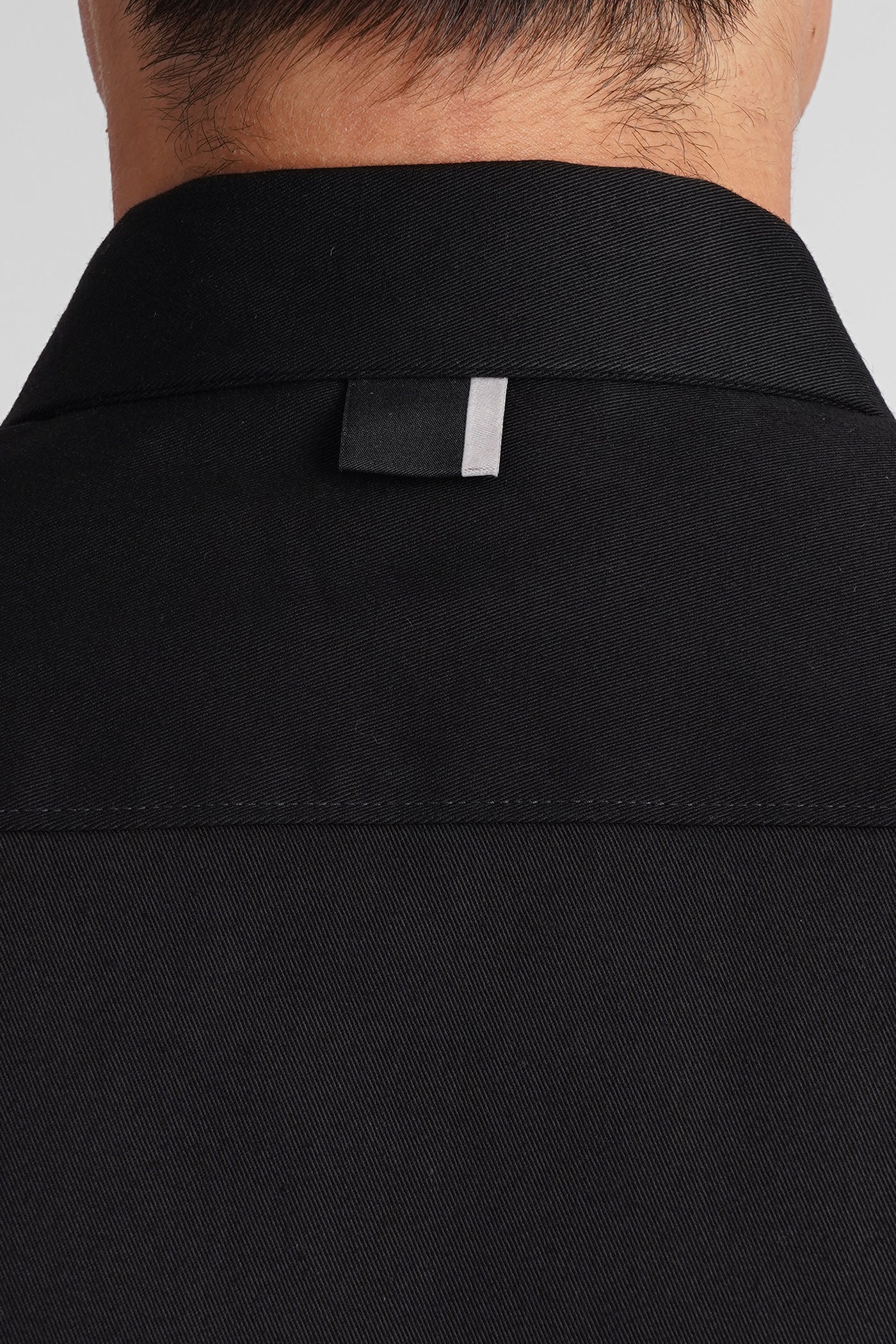 Shirt s148 Shirt in black cotton - Image 5
