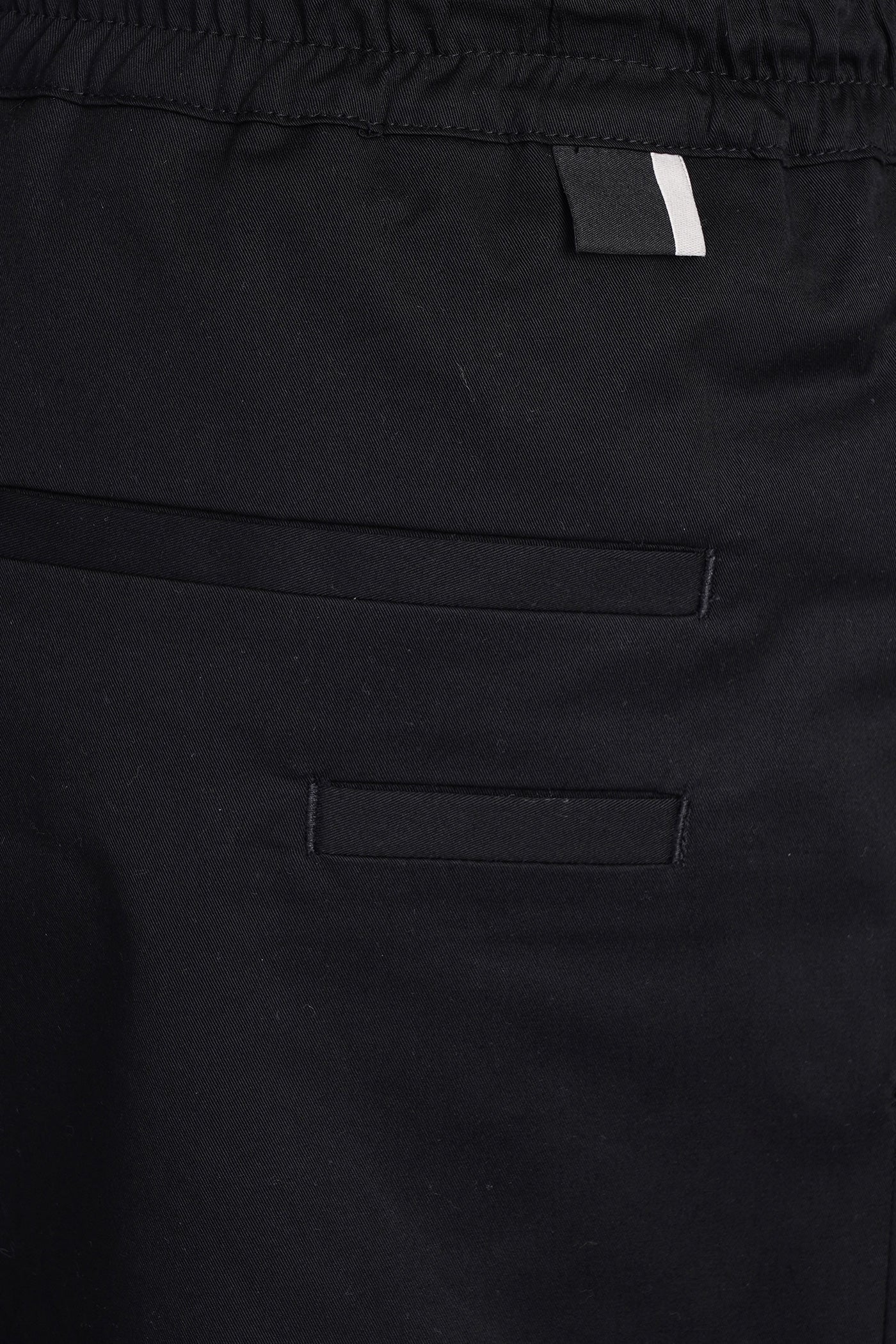 Tokyo Shorts in black cotton - Image 5