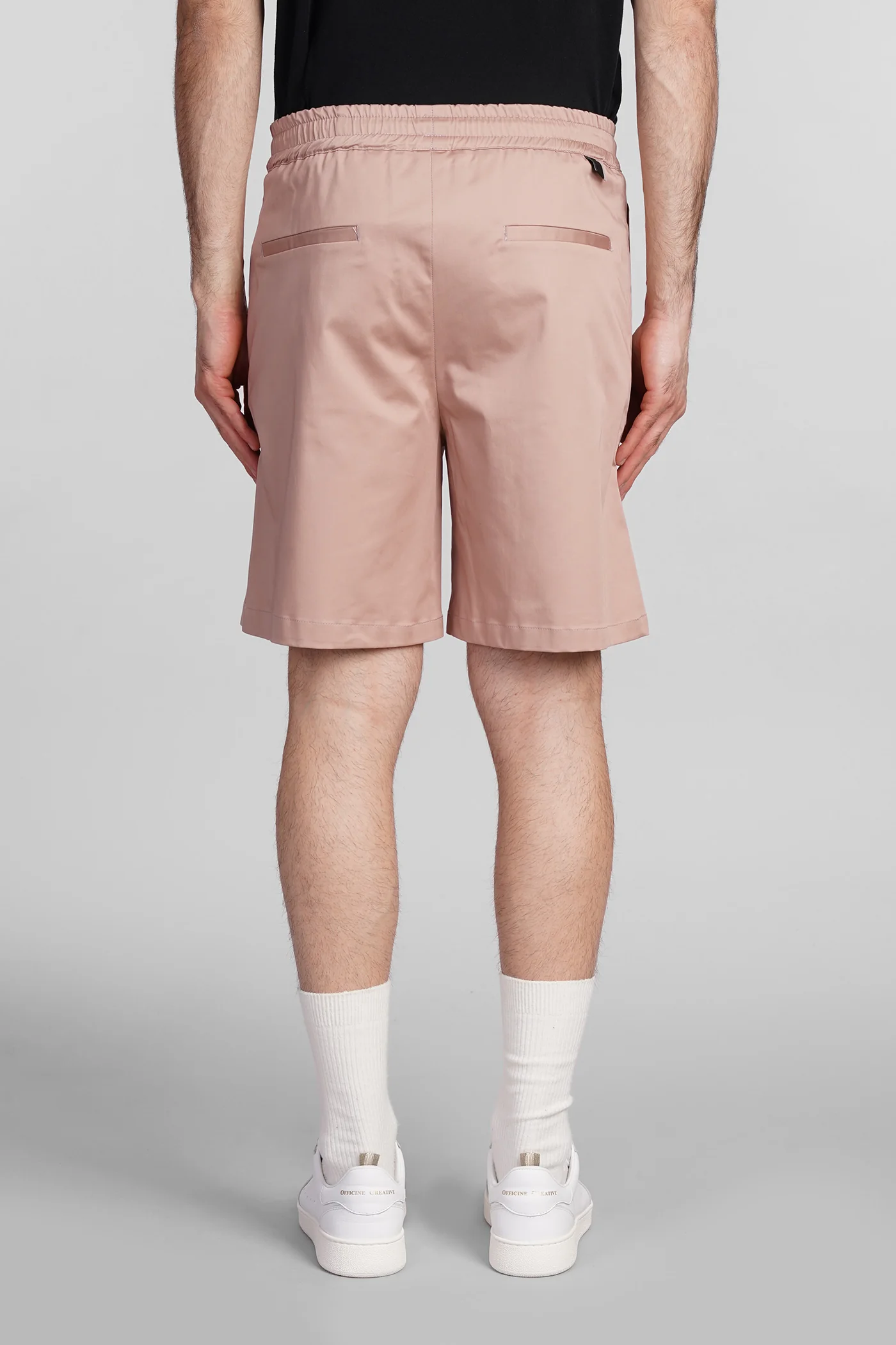 Tokyo zio Shorts in rose-pink cotton - Image 3