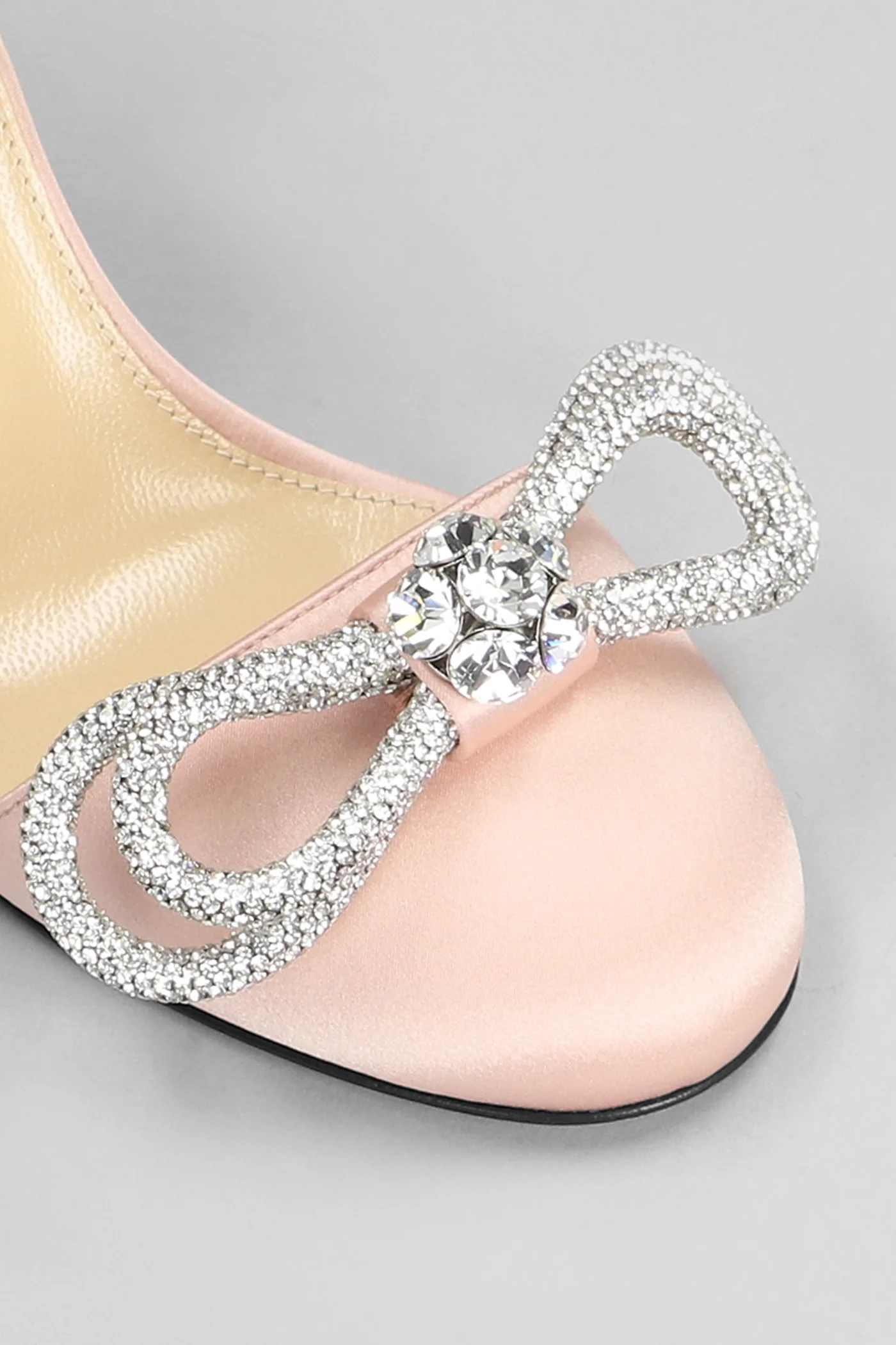 Pumps in rose-pink satin - Image 5