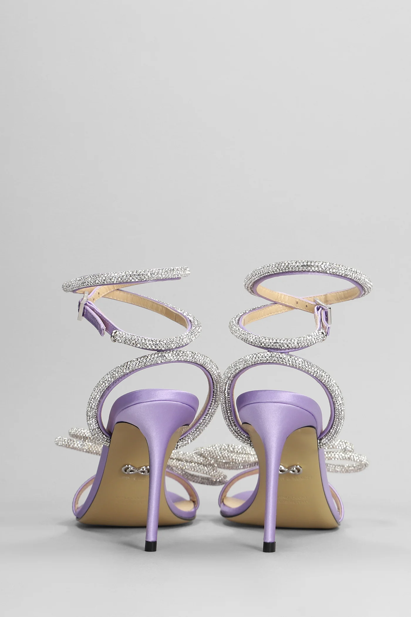 Sandals in Lilla silk - Image 4