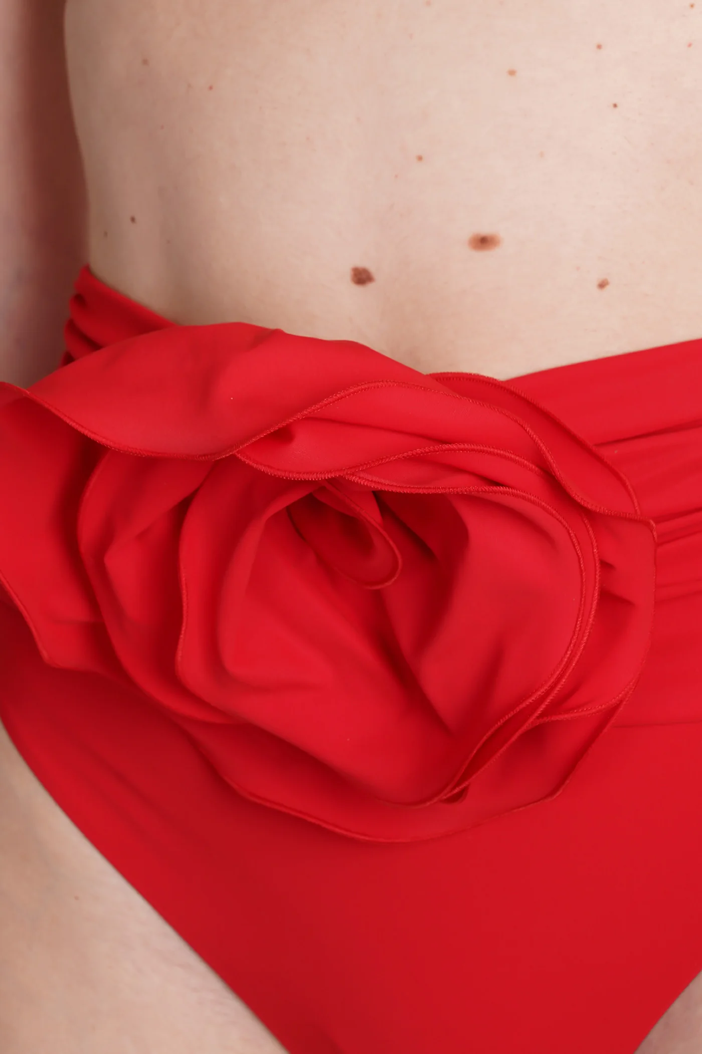 Beachwear in red polyamide - Image 4