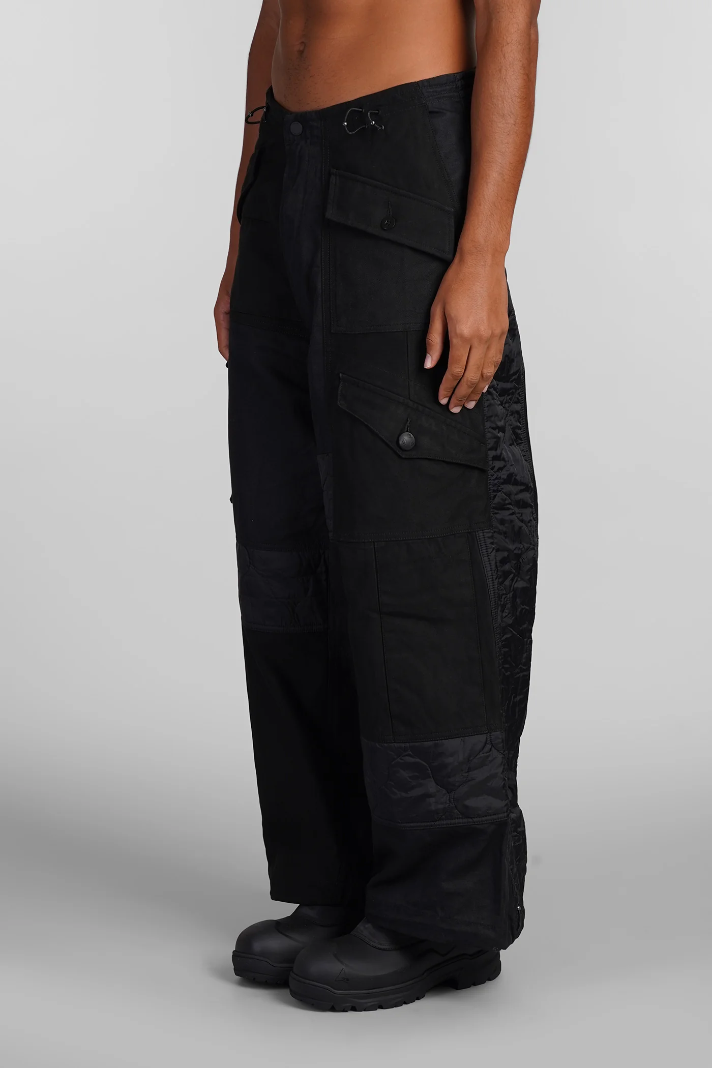 M59 Pants in black cotton - Image 4