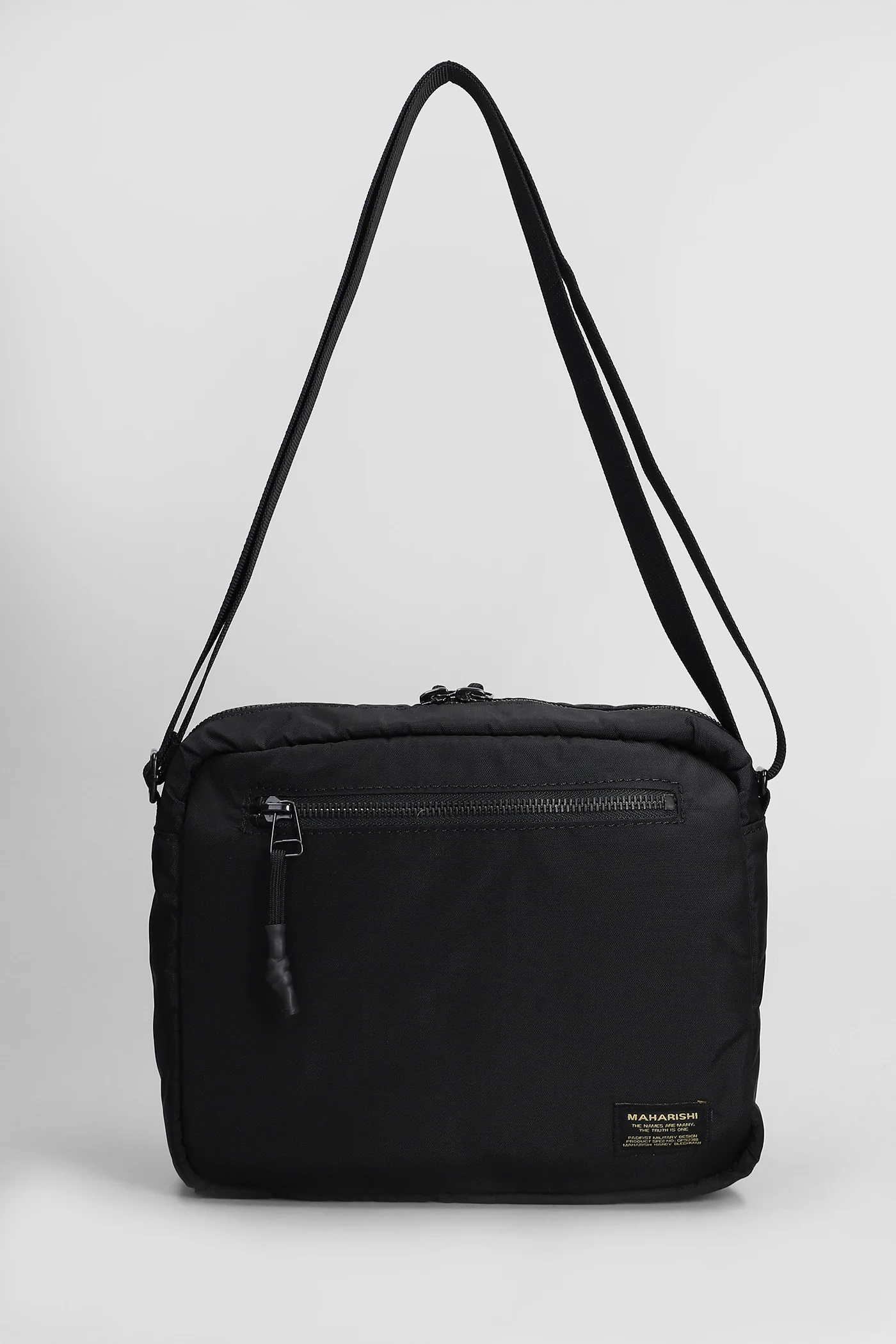 Maha malice Shoulder bag in black nylon - Image 3