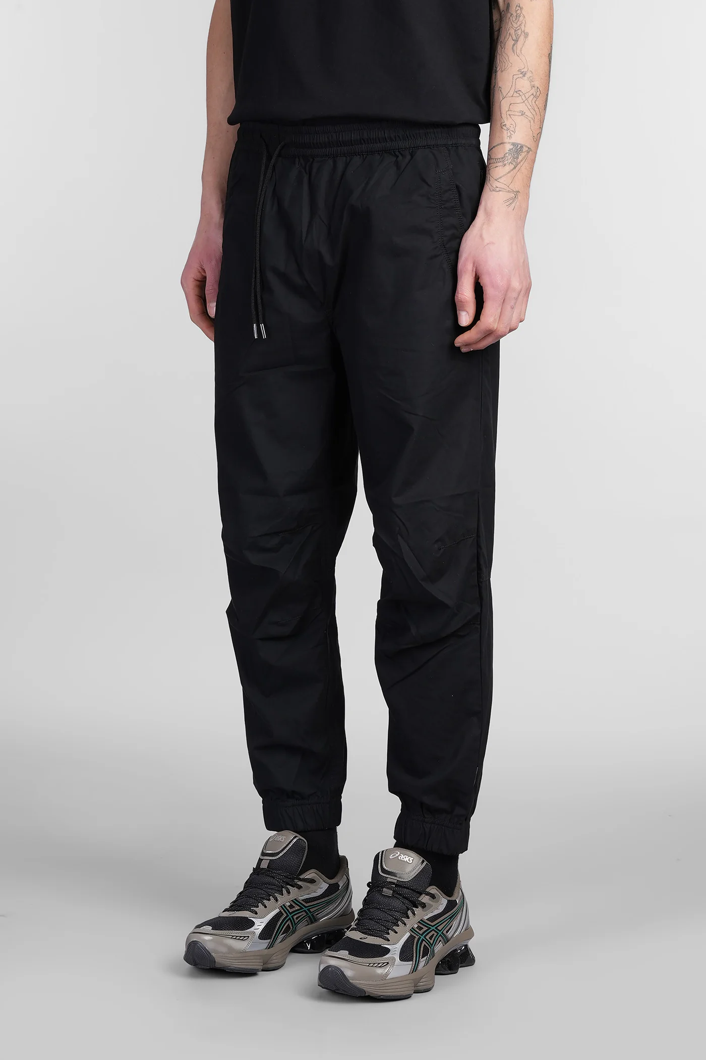 Pants in black cotton - Image 4