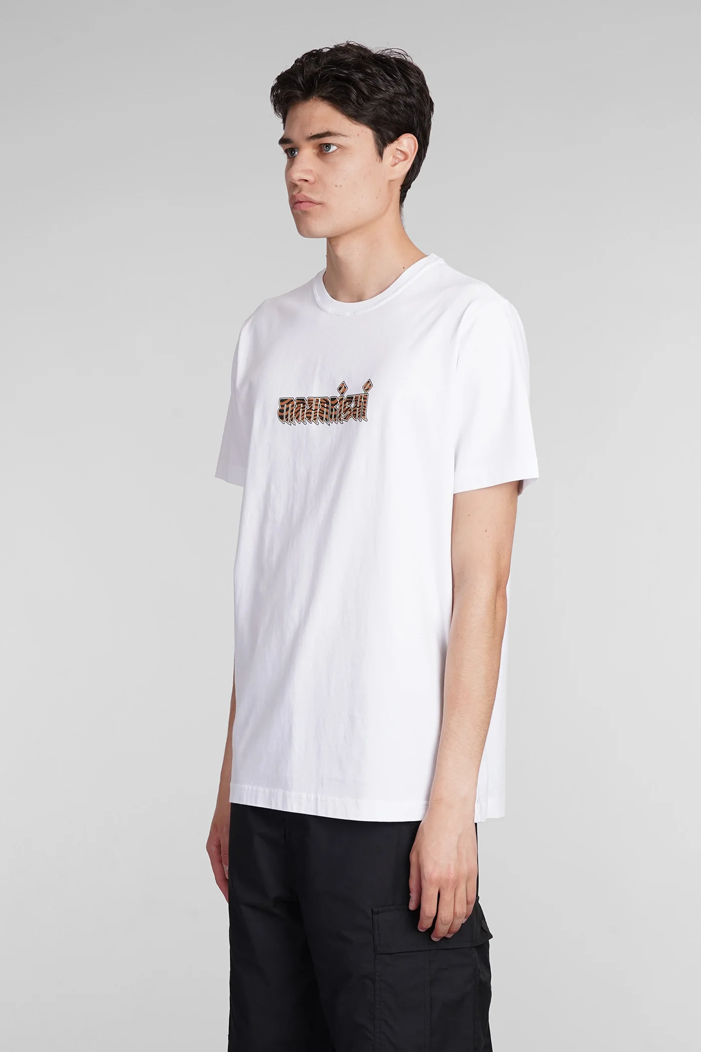 T-Shirt in white cotton - Image 4