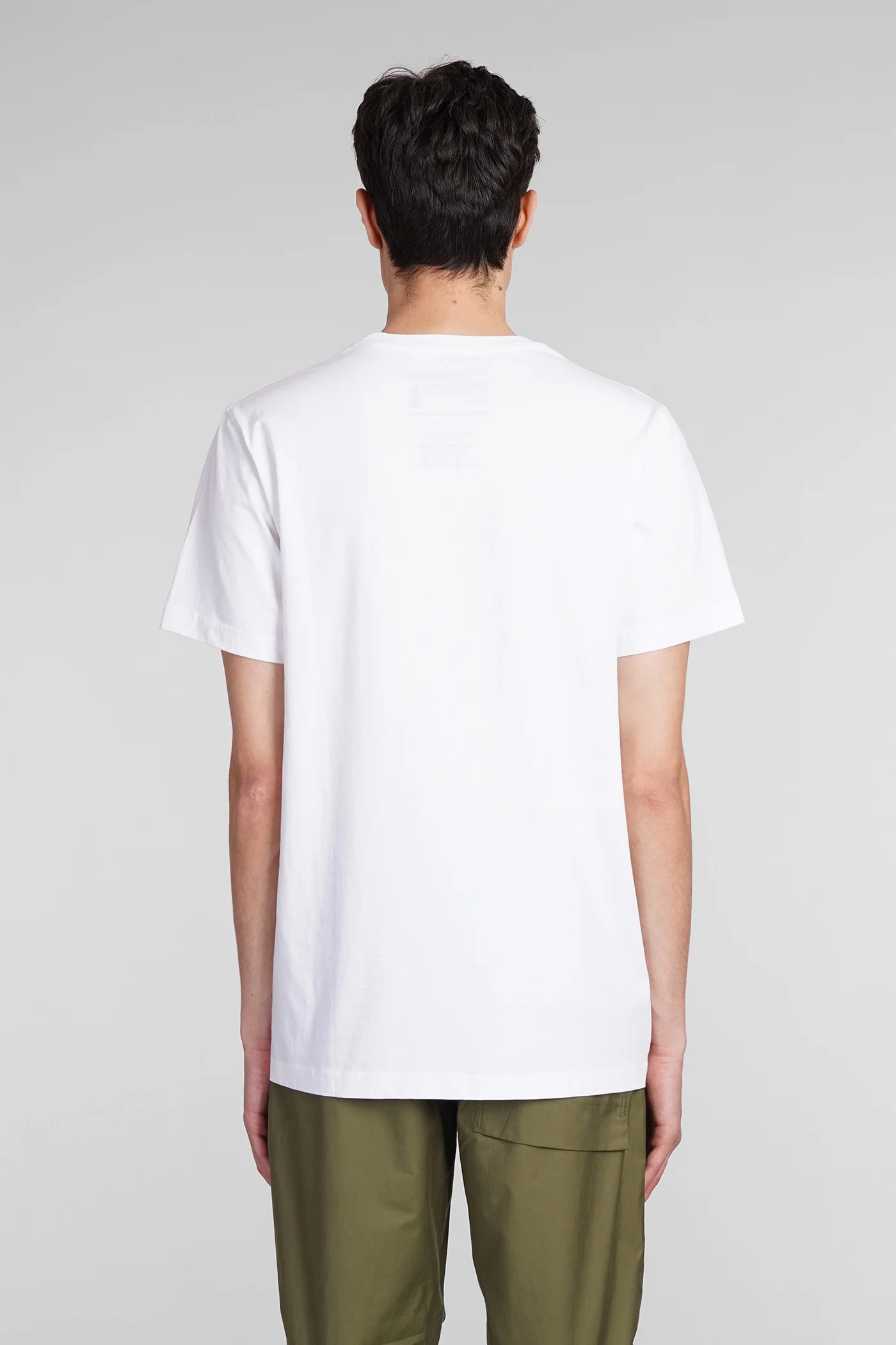 T-Shirt in white cotton - Image 3