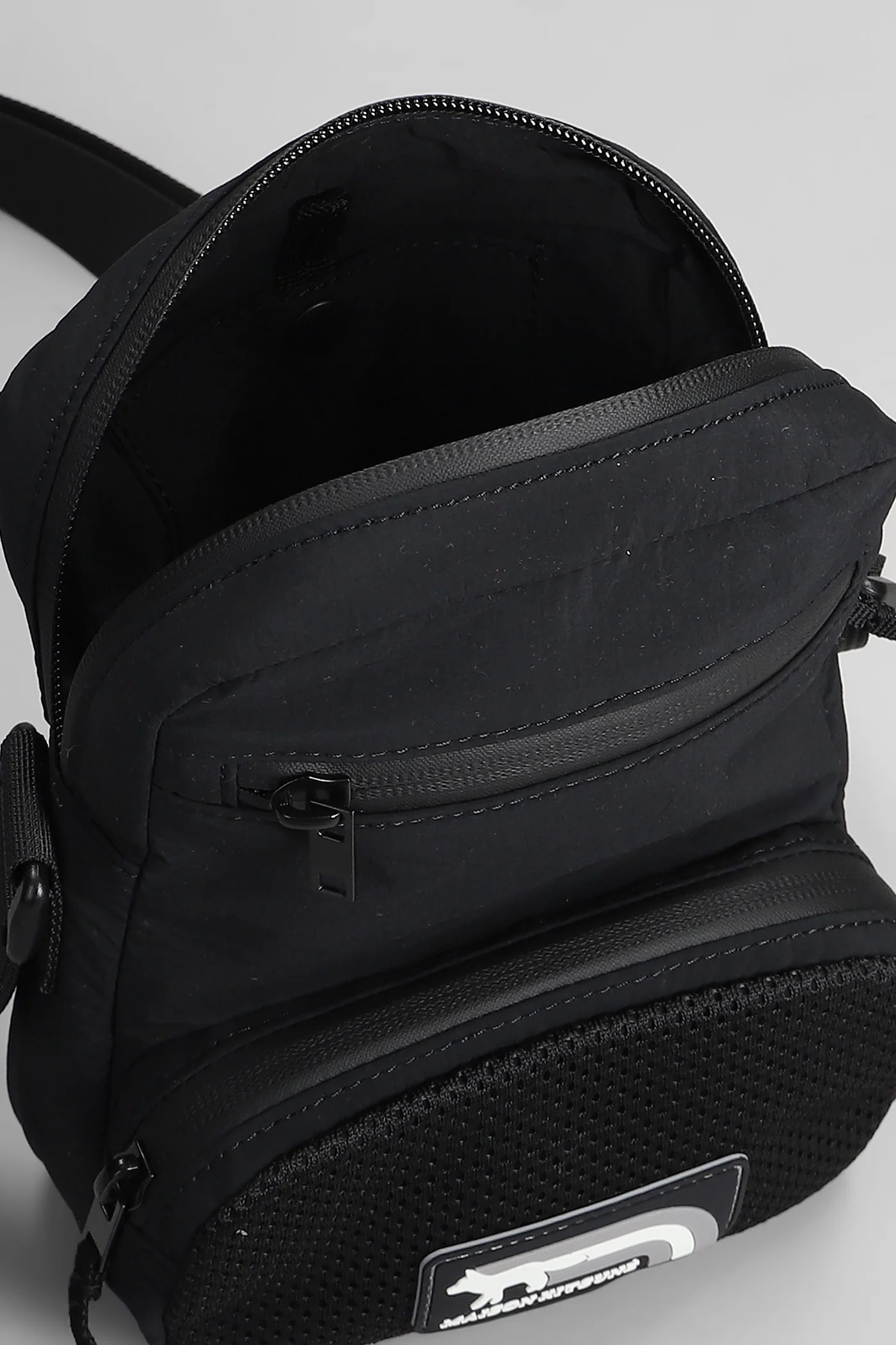 Flash fox Waist Bag in black polyamide - Image 4
