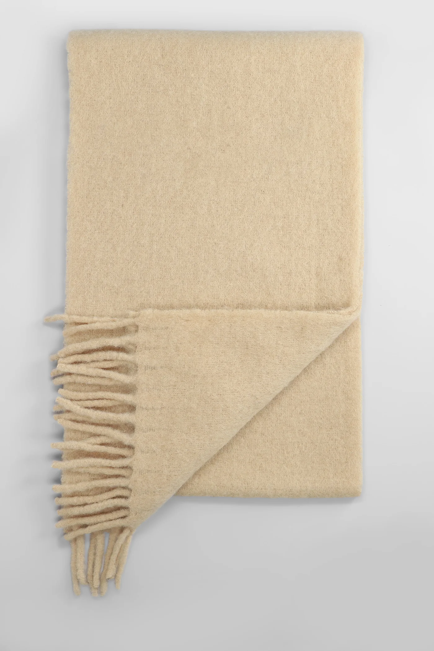 Scarve in beige wool - Image 2
