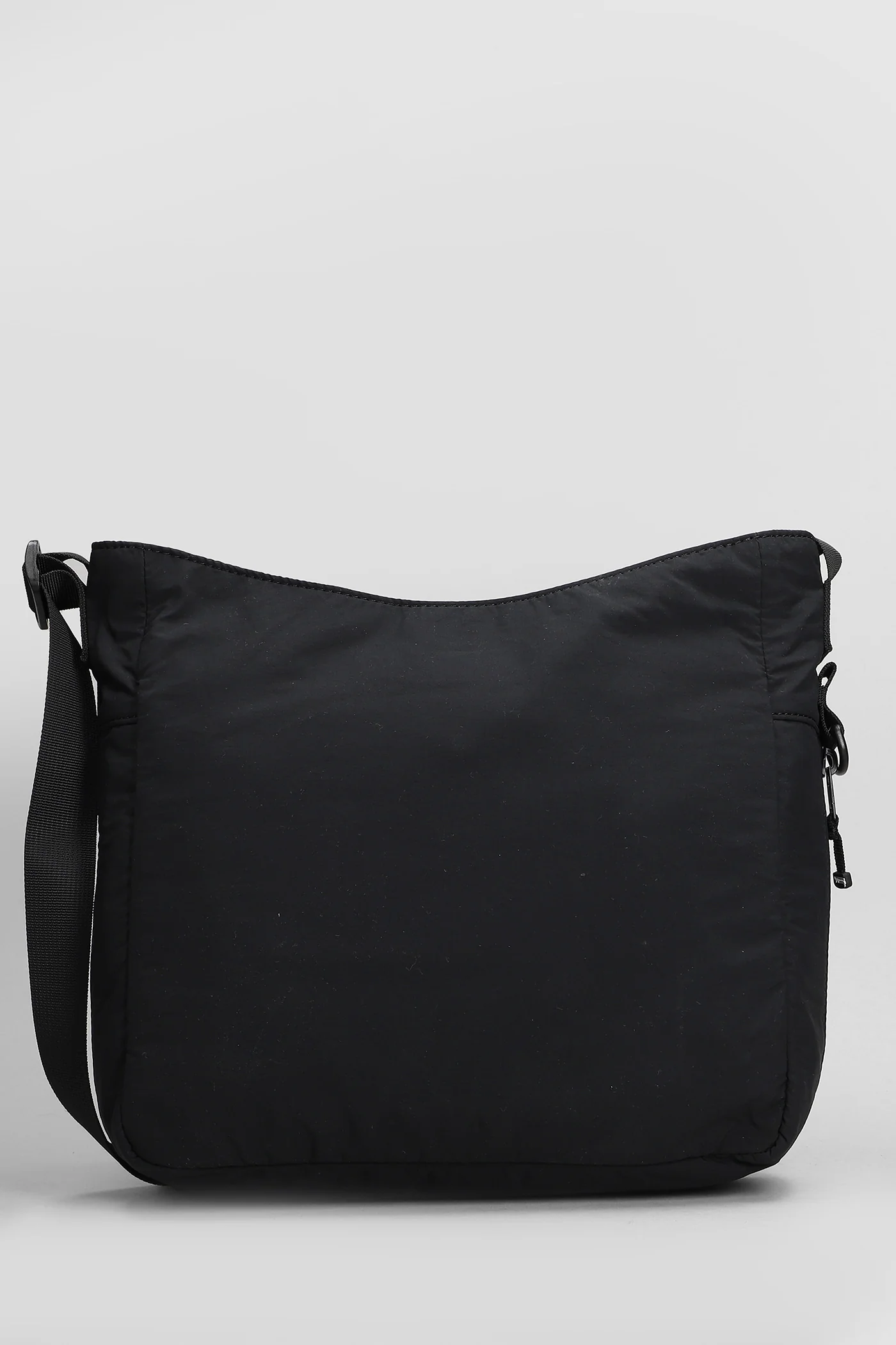 Shoulder bag in black nylon - Image 3