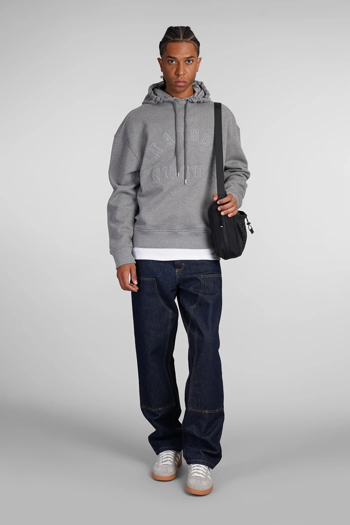 Sweatshirt in grey cotton - Image 2