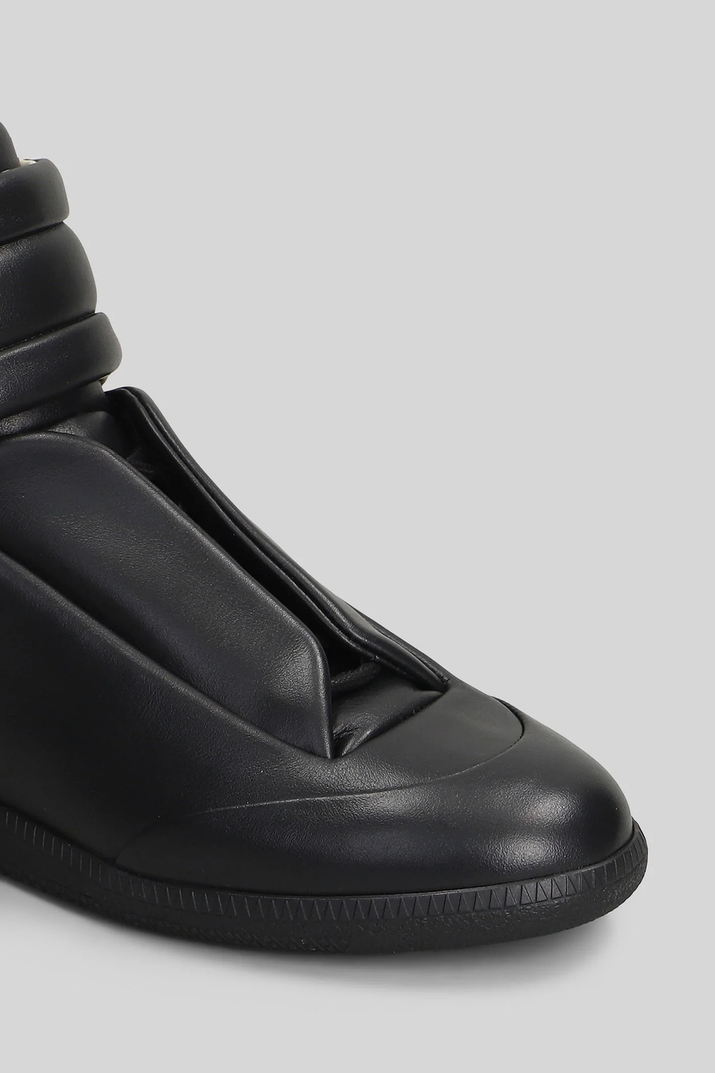 Future Sneakers in black leather - Image 5