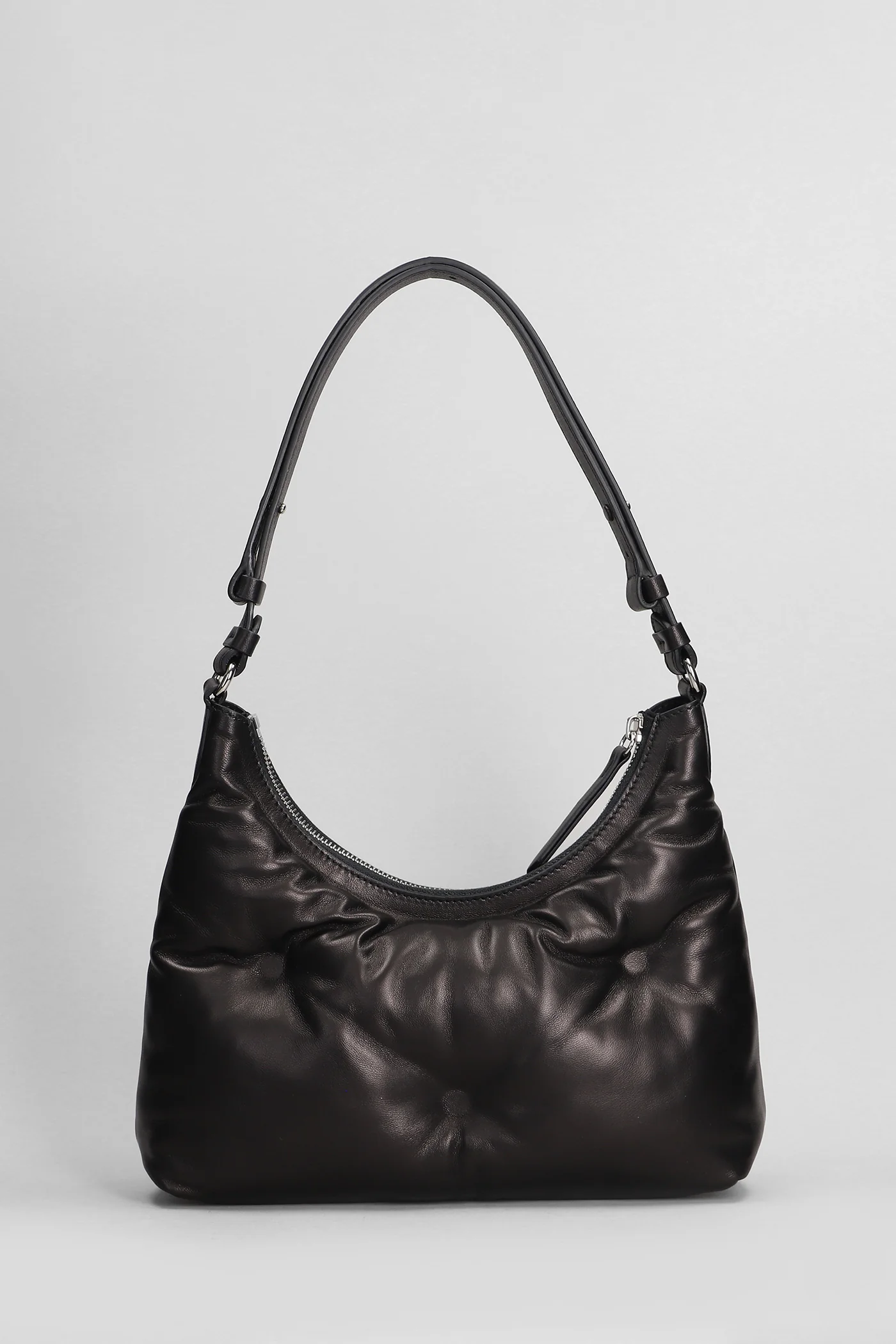 Glam slam Shoulder bag in black leather - Image 11